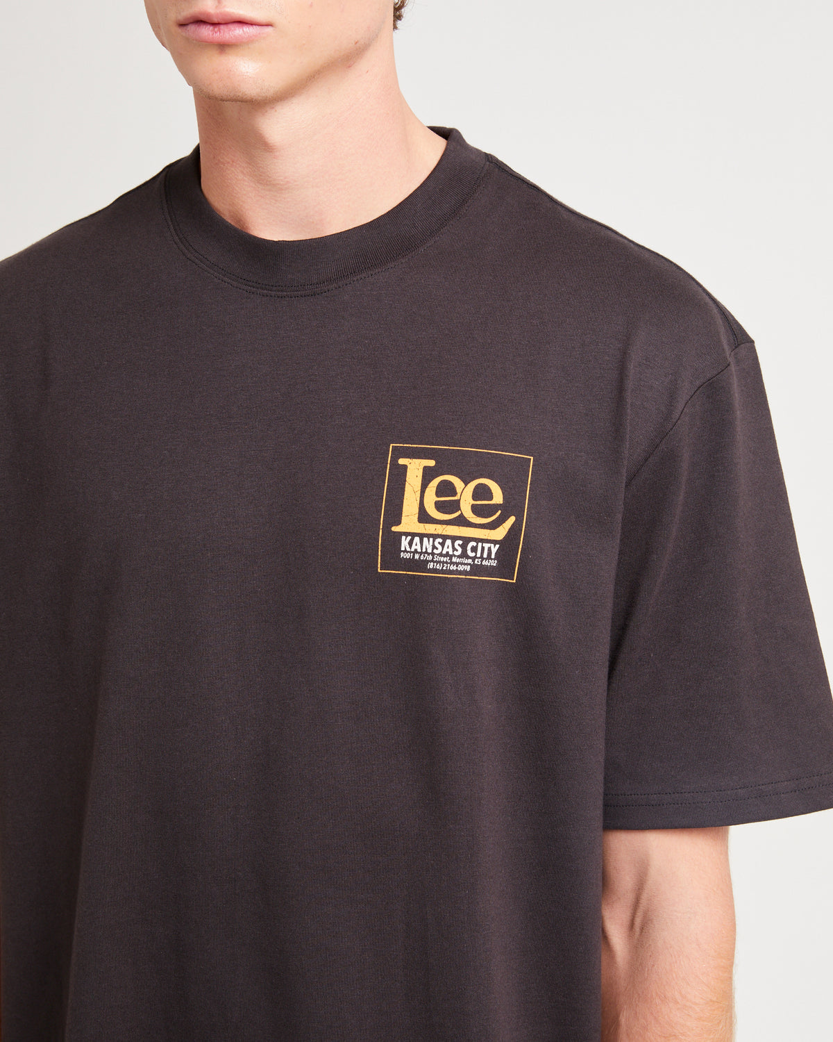 Kansas Tigers Baggy T-Shirt MOUNTAIN BLACK
