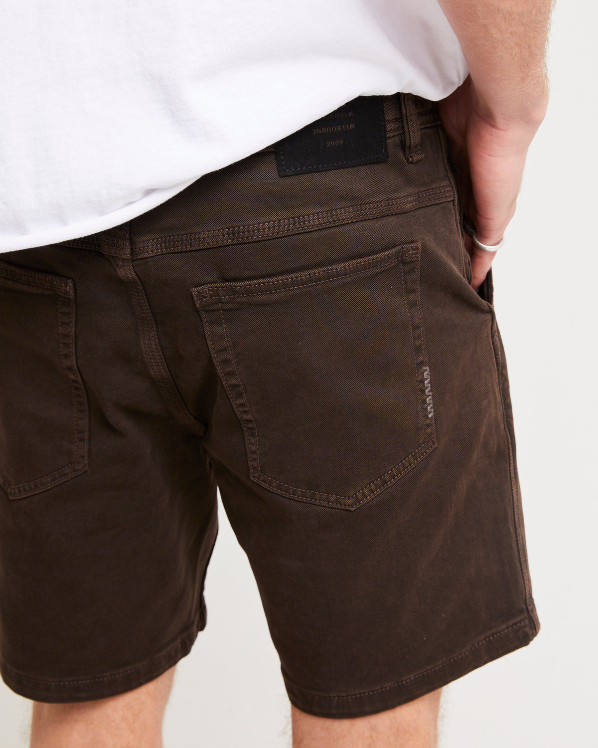 Cody Workwear Denim Shorts IRON BARK