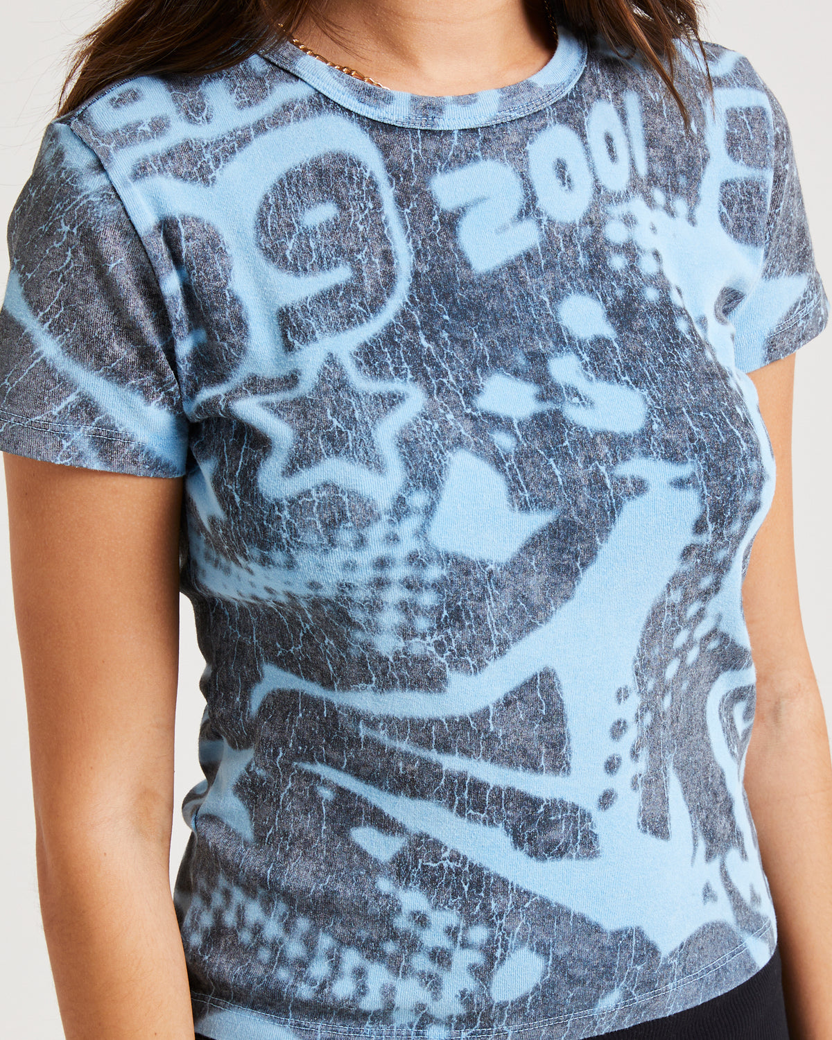 UO Chaos Rules Baby T-Shirt BRIGHT BLUE