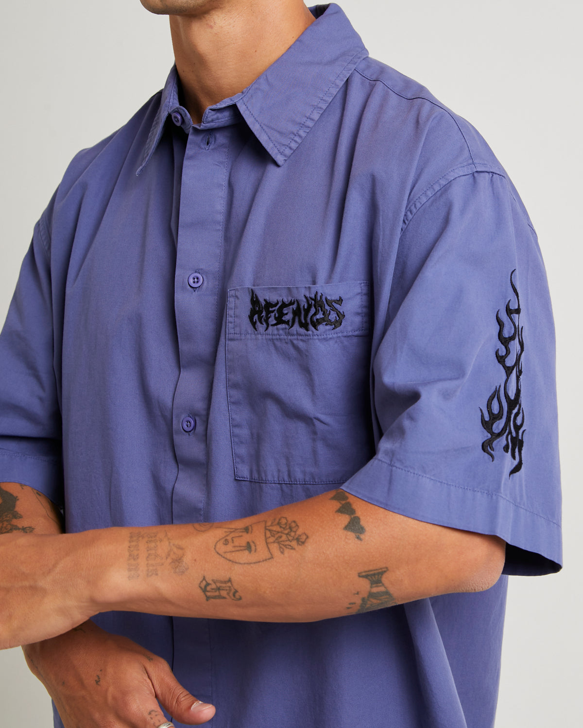 Scorched Short Sleeve Shirt MARLIN