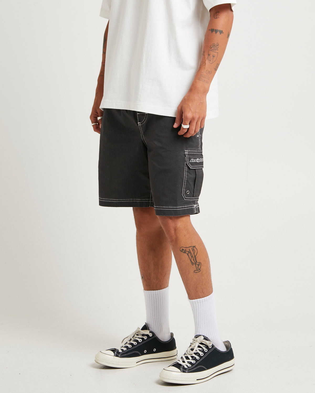 Guided Cargo Boardshort BLACK