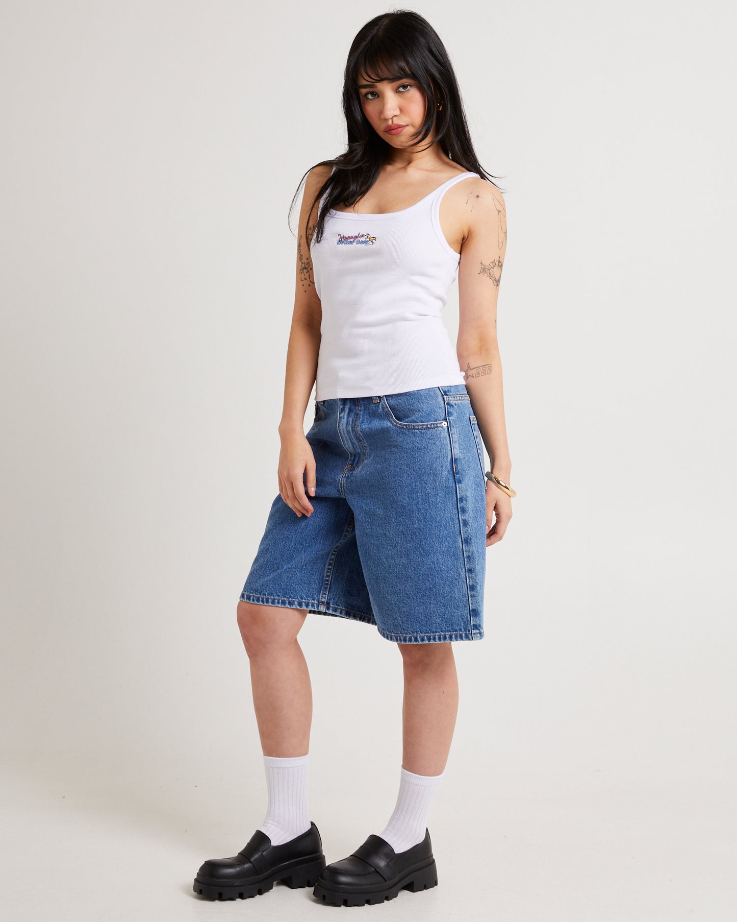 Wrangler x Better Beer Kicked Staple Rib Cami