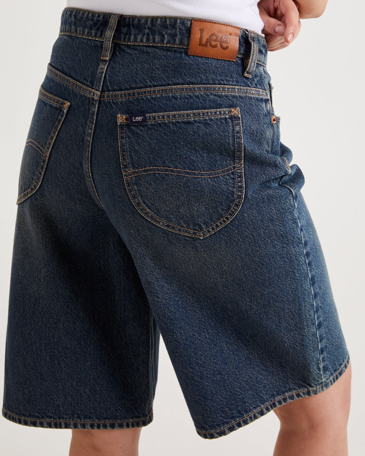 Low Slouch Relaxed Denim Jorts INDIGO DUST