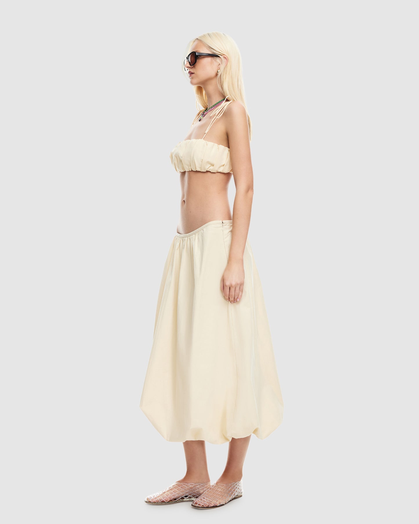 Intuition Bubble Midi Skirt