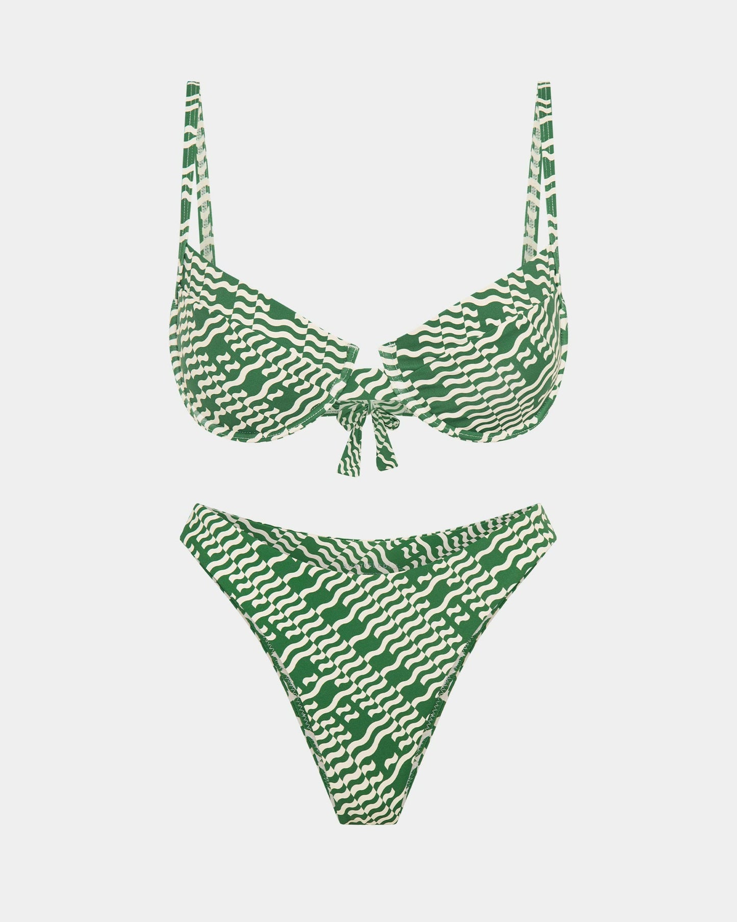 Hali Underwire Bikini Top Bikini  Set