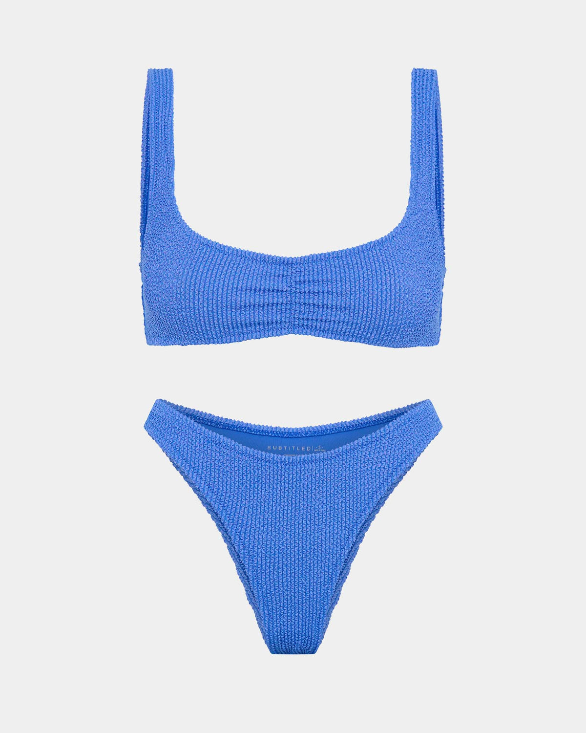 Aria Pinched Bikini Set COOL BLUE