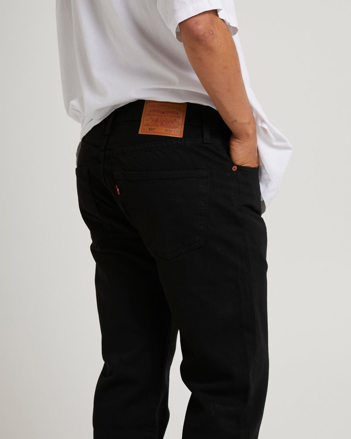 501 Levi's Original Denim Jeans ORIGINAL BLACK