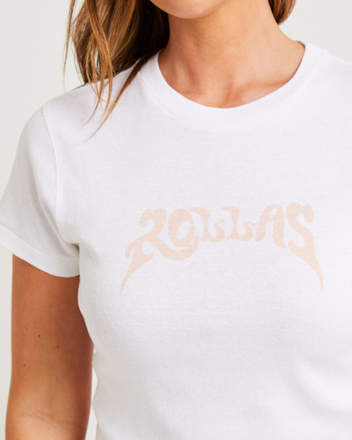 Classic T-Shirt Drip Logo WHITE / SHELL LOGO