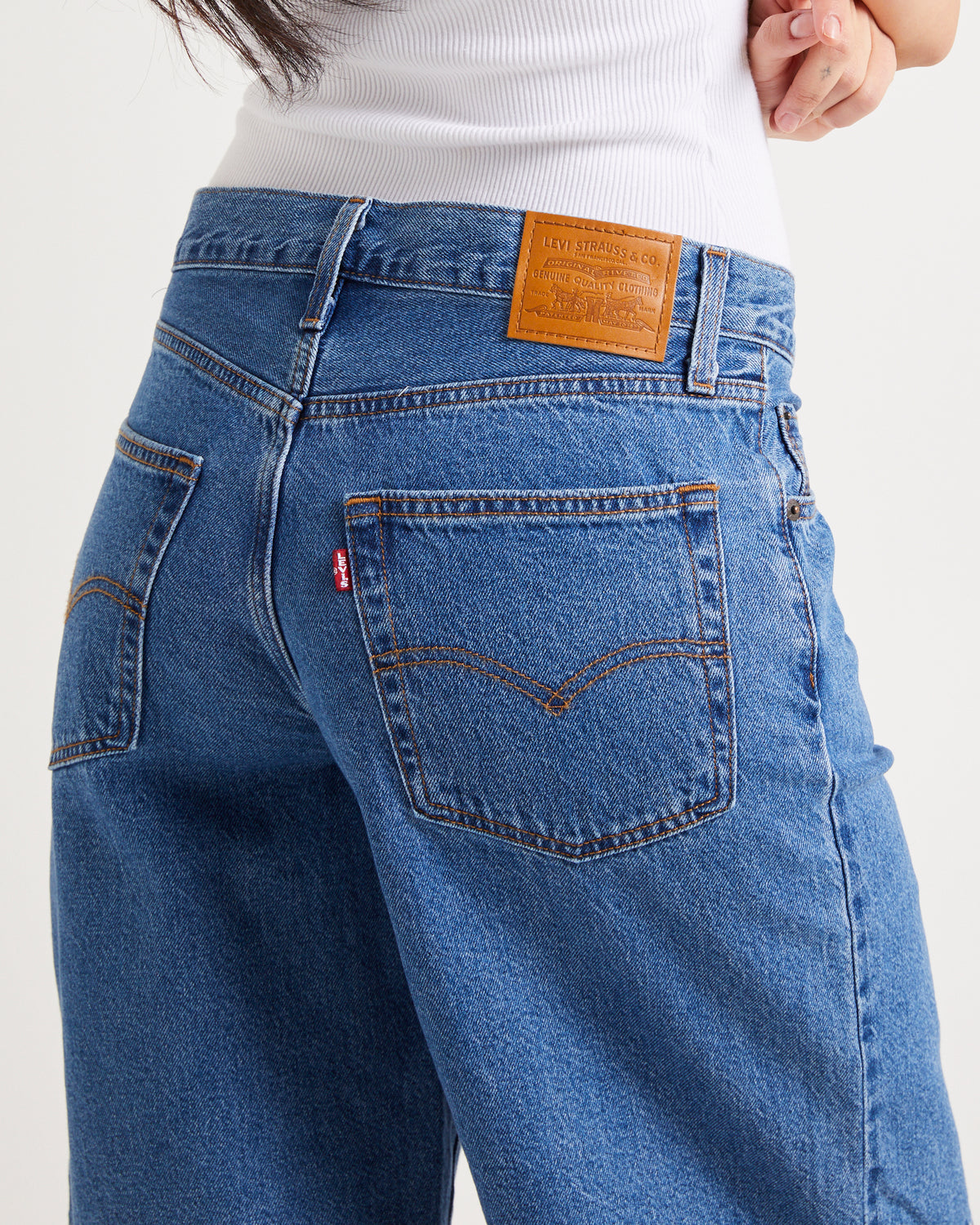Baggy Dad Denim Jorts FOOLISH LOVE