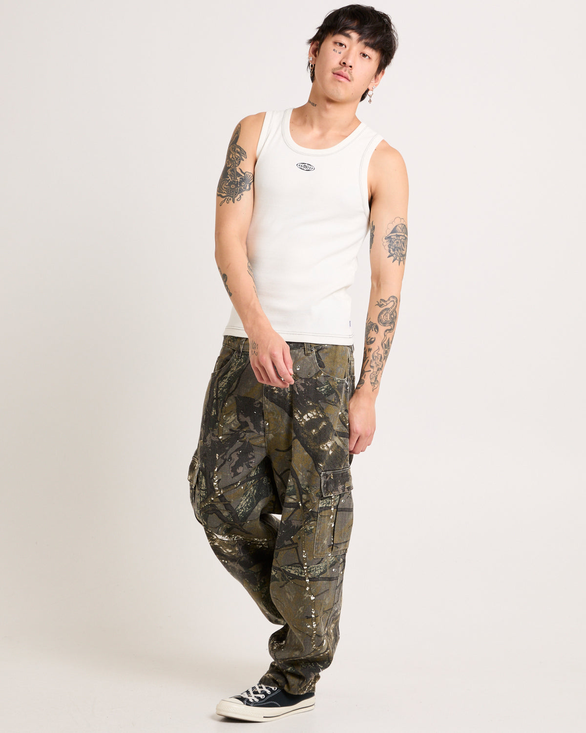 Auckland Camo Cargo Pants FOREST CAMO