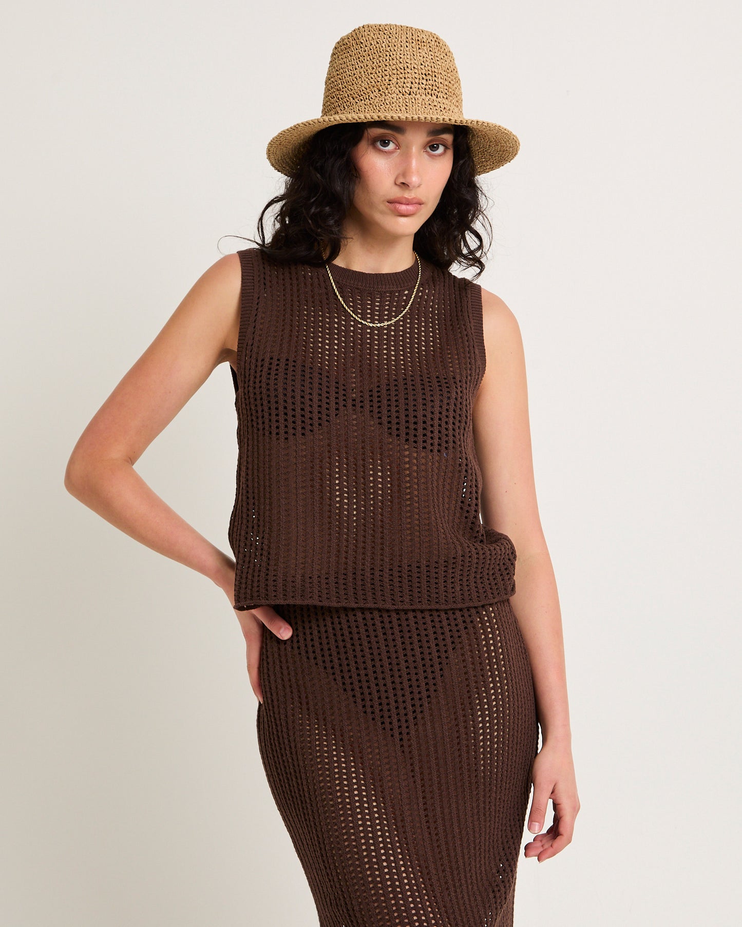 Iris Crochet Tank Top