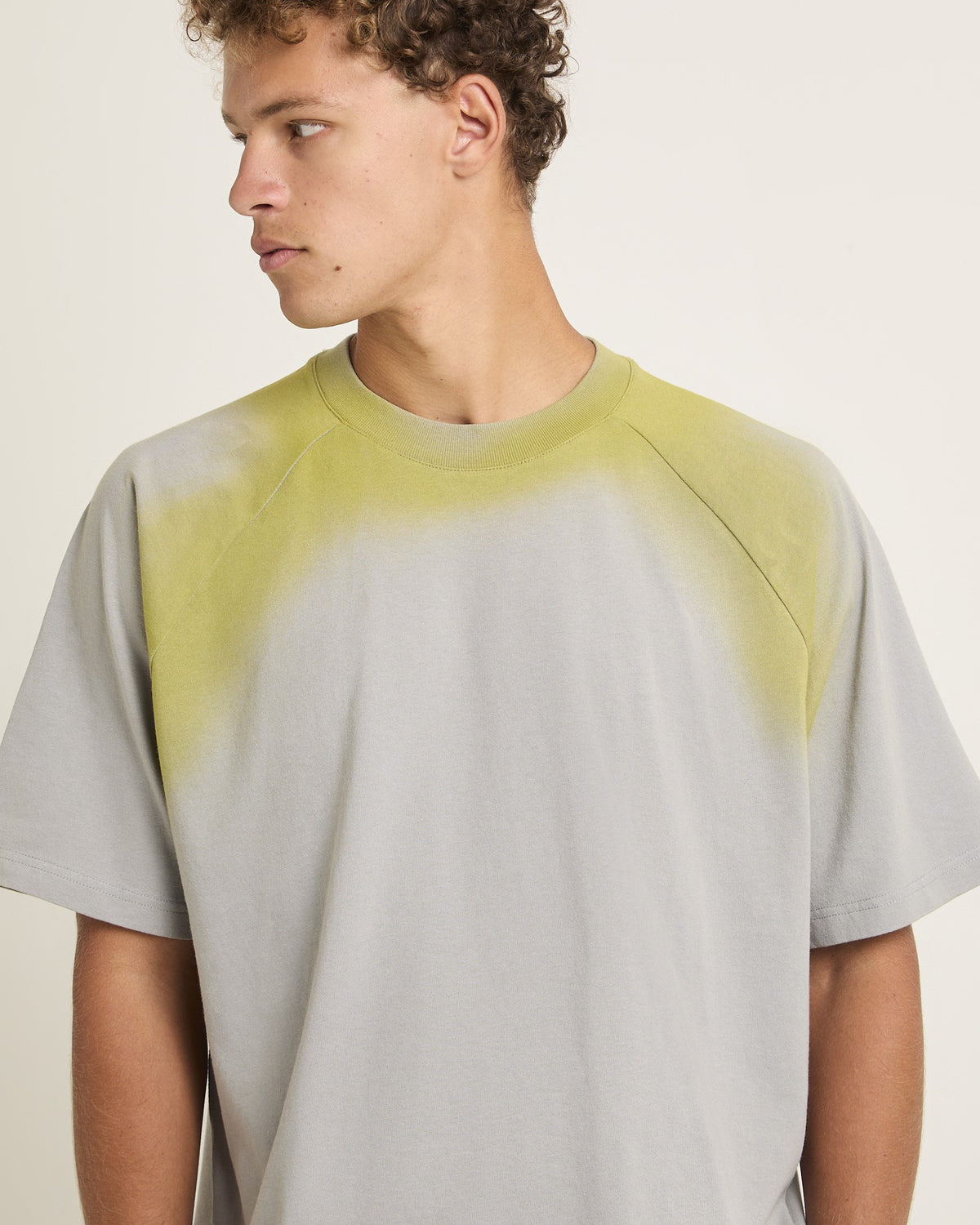 Liminal Sprayed T-Shirt GREY