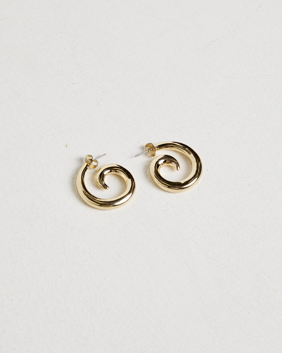 Miras Spiral Earring GOLD