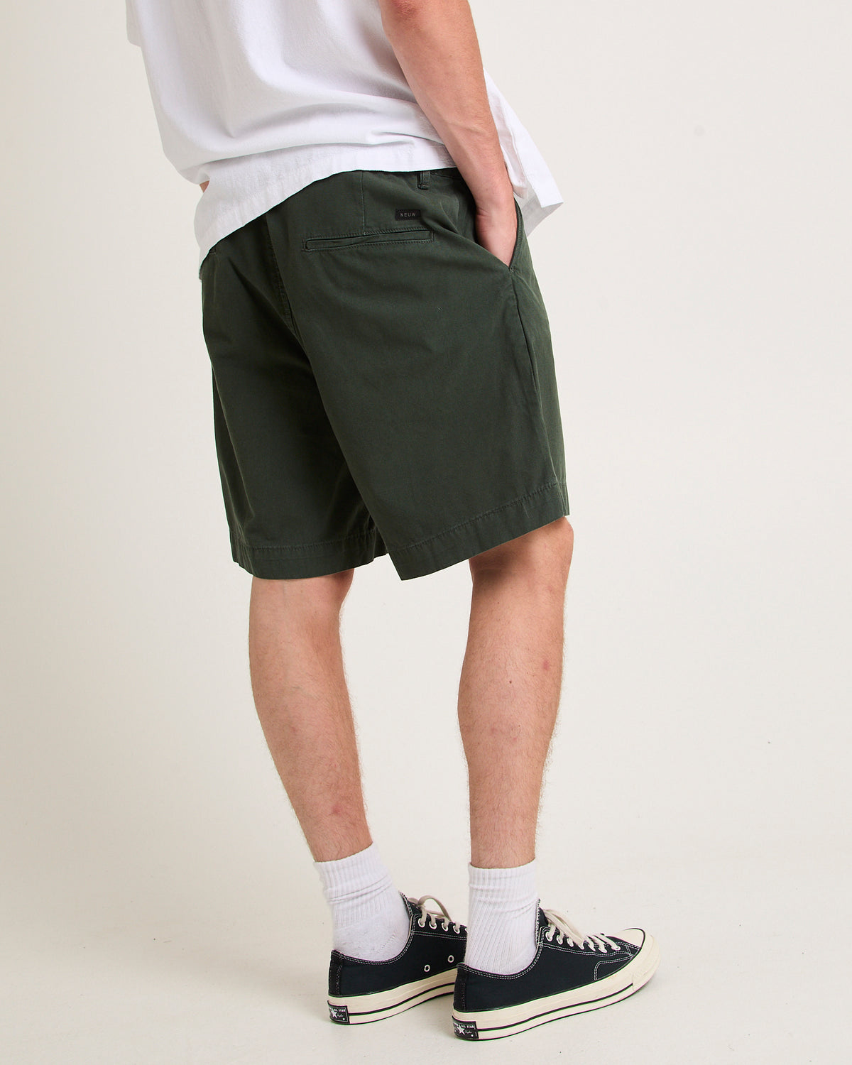 River Relaxed Shorts HUNTER GREEN