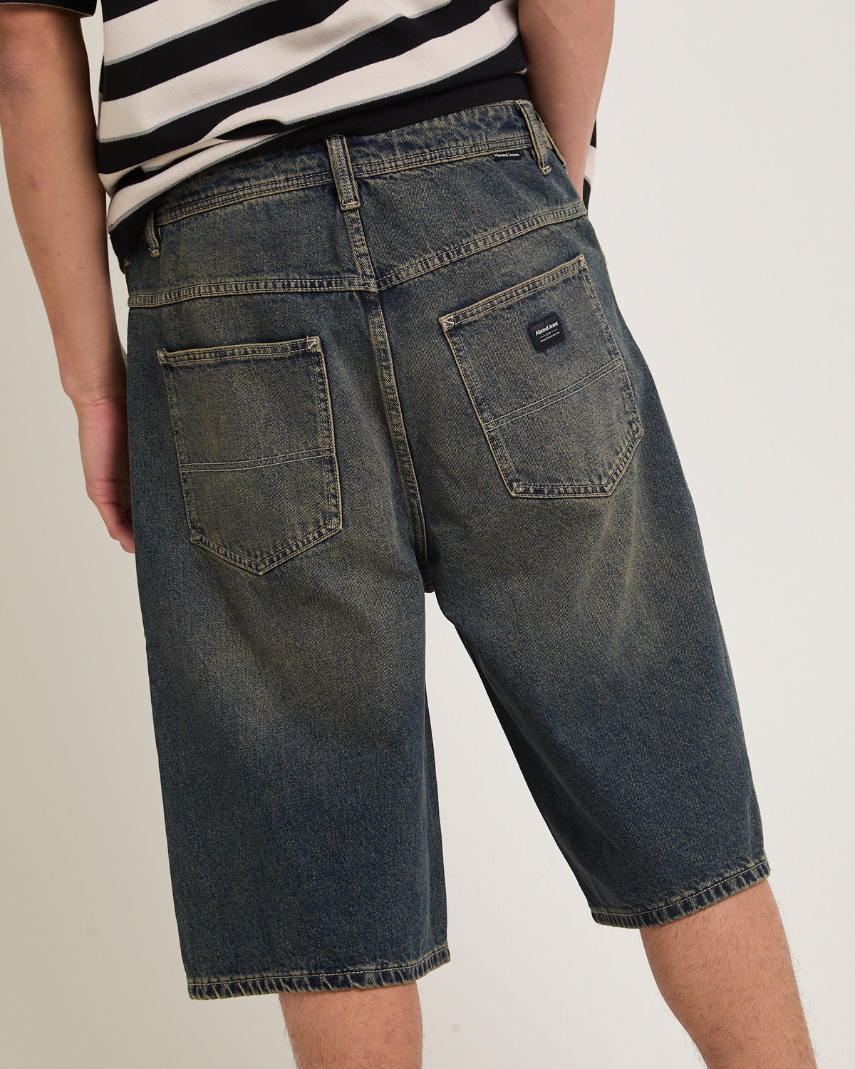 A6 Big Baggy Denim Shorts QUINN WORN