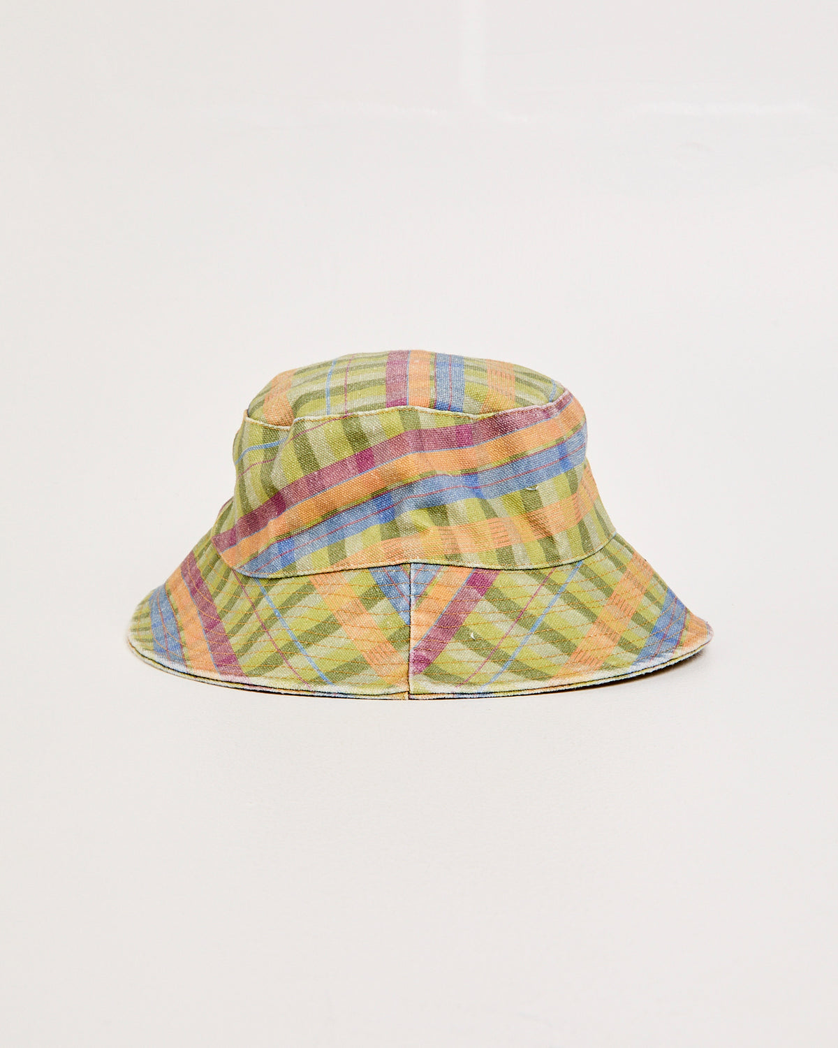 Aloha Moss Gingham Bucket Hat GINGAM