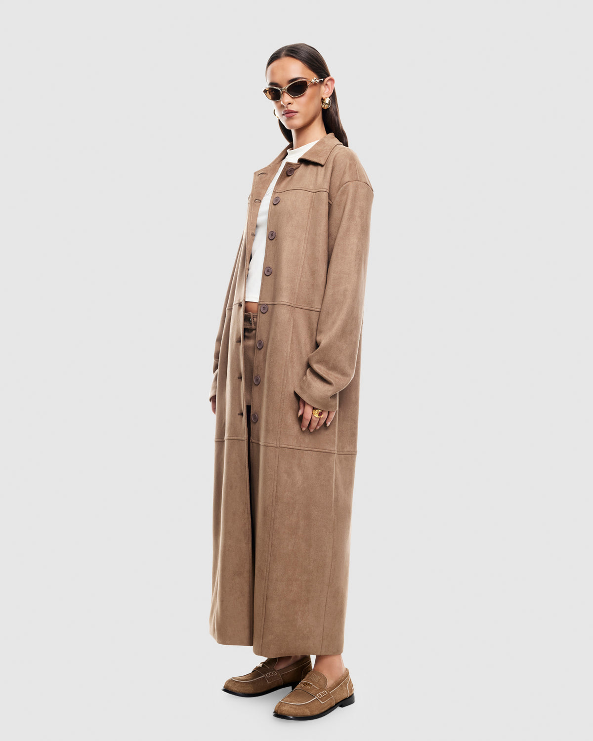 Oasis Coat COFFEE