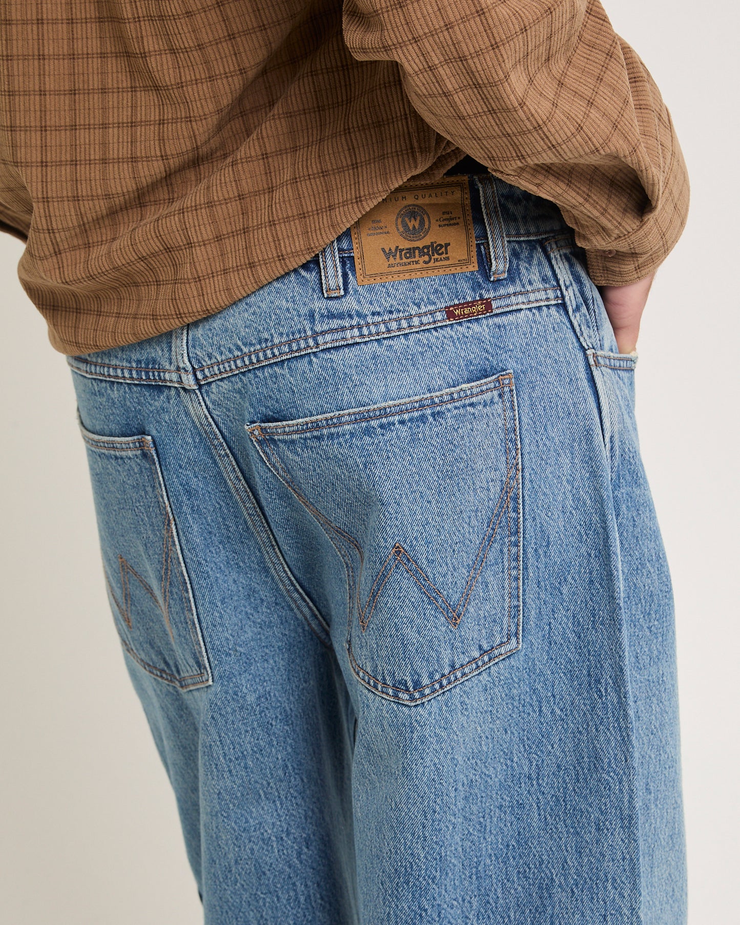 Steezy Relaxed Denim Jeans Used Indigo