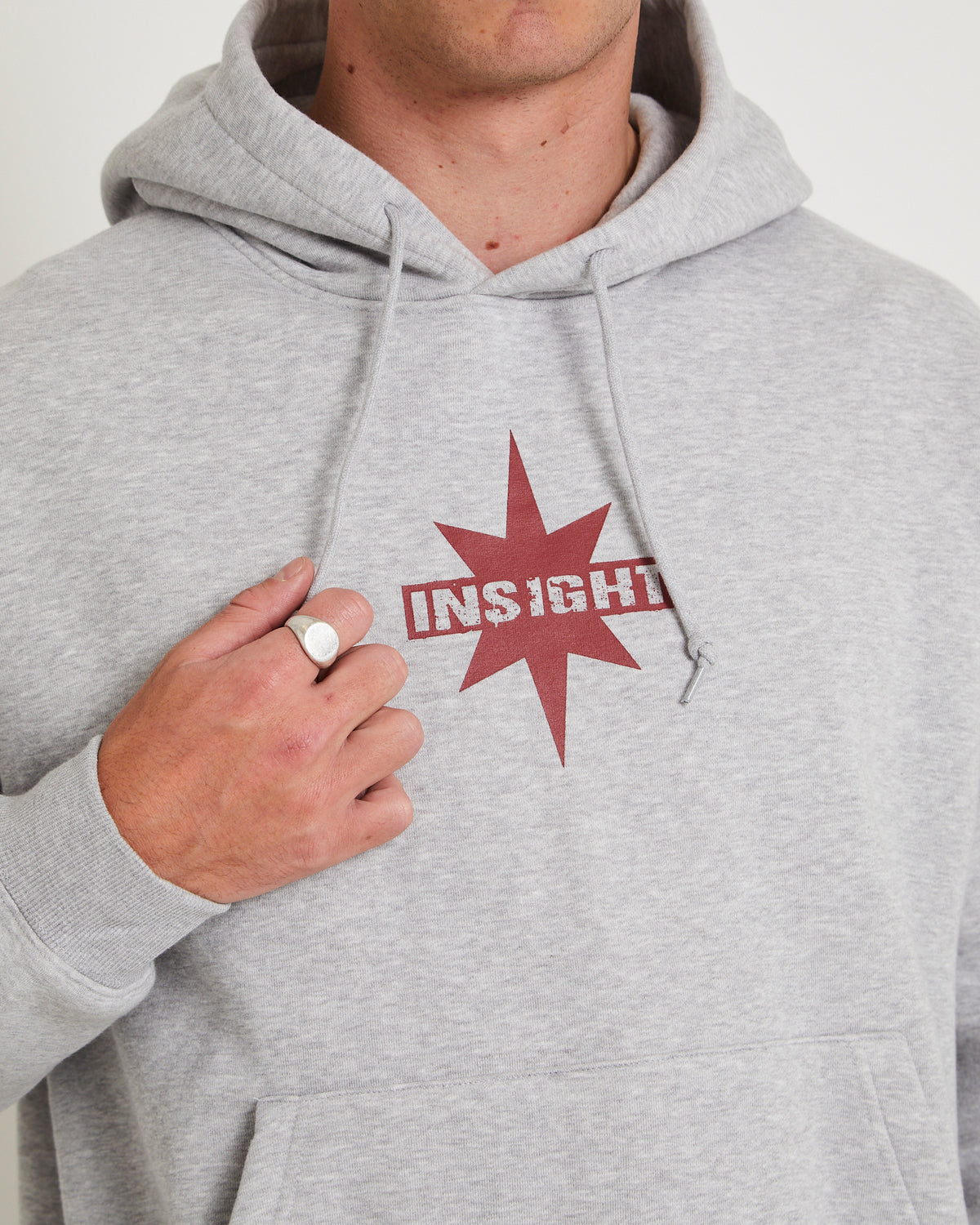 Orb Hoodie GREY MARLE