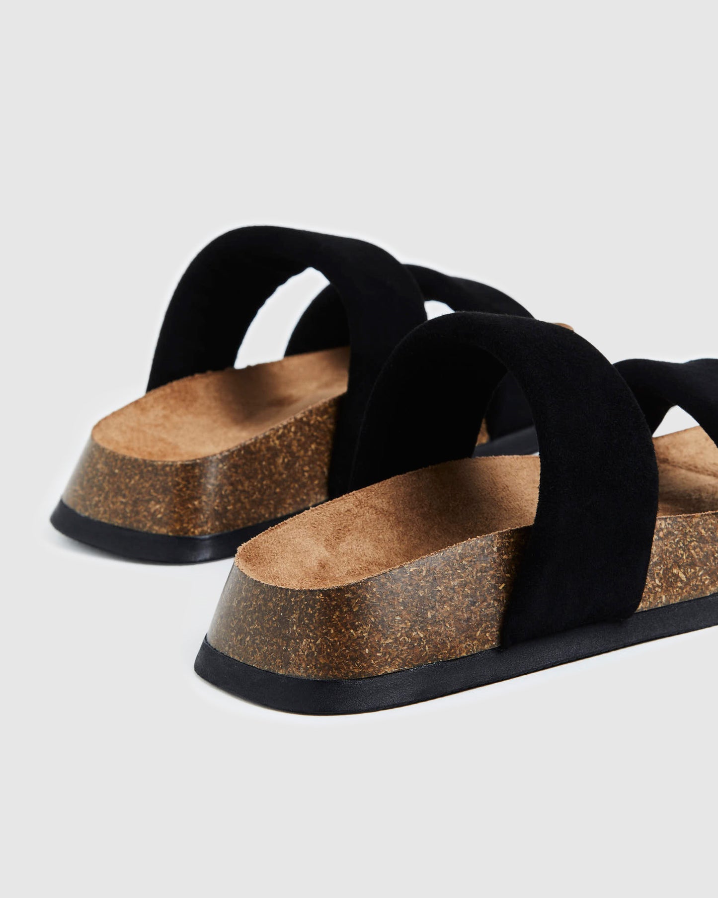 Darcie Sandals Black Suede
