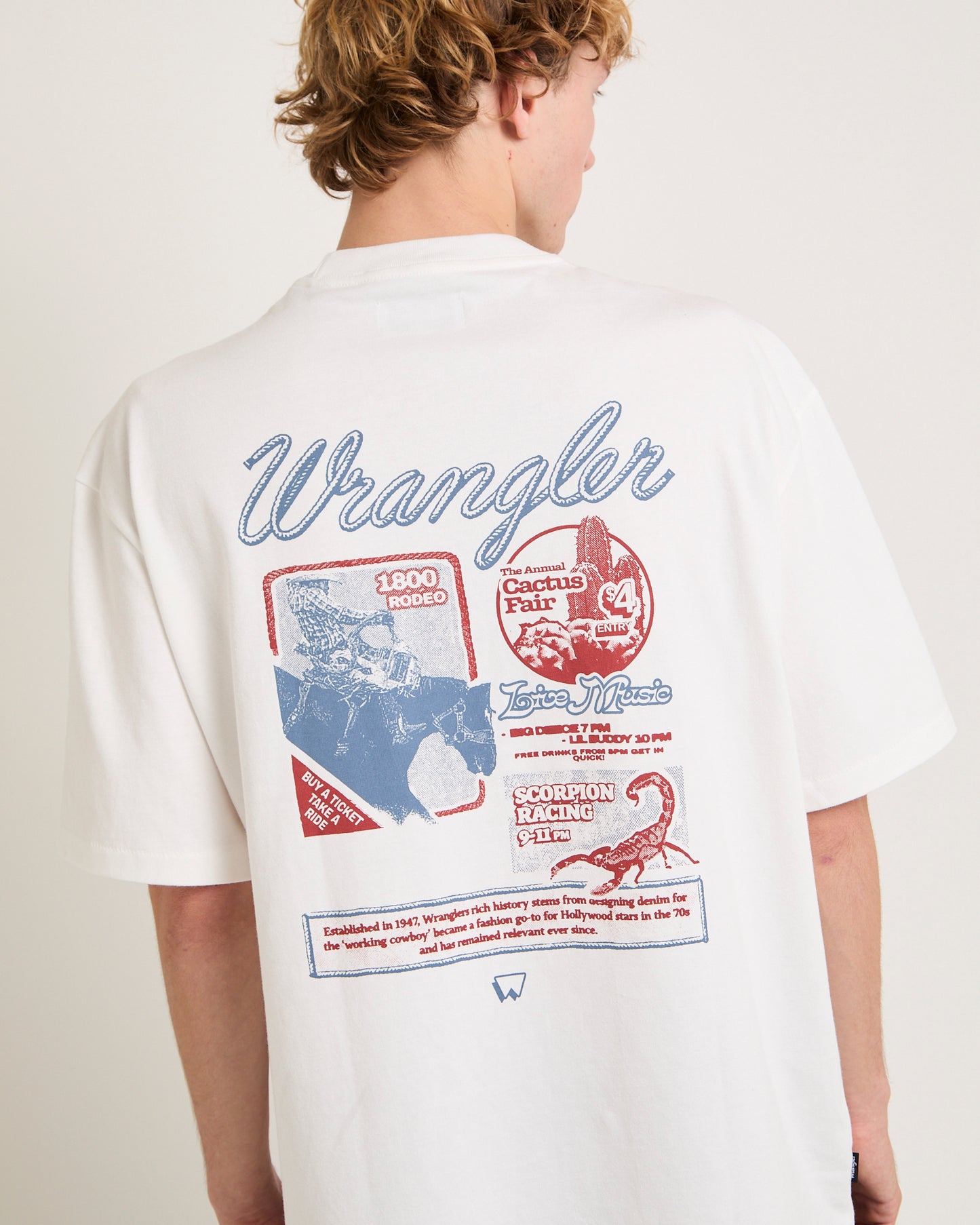 1800-Rodeo Slacker T-Shirt