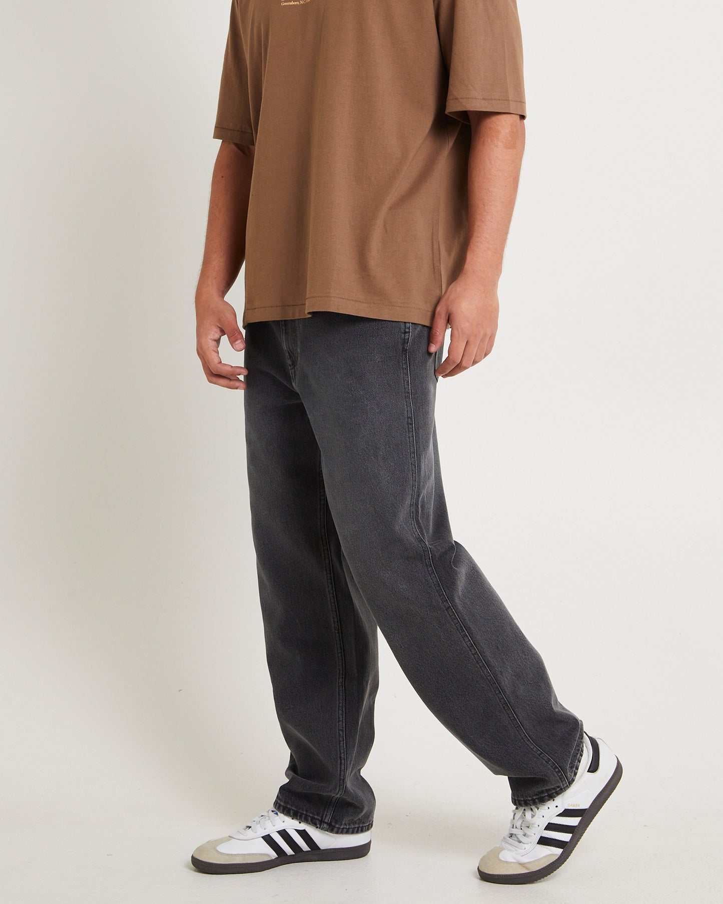 Slacker Relaxed Denim Jeans Jetfire