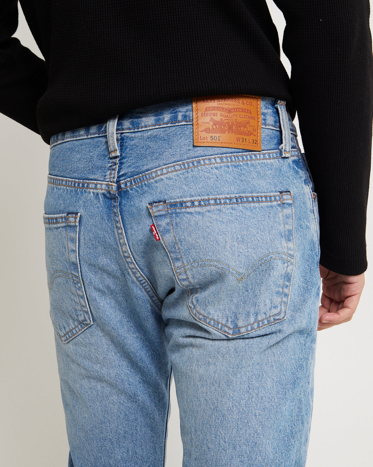 501 Original Denim Jeans GLASSY WAVES