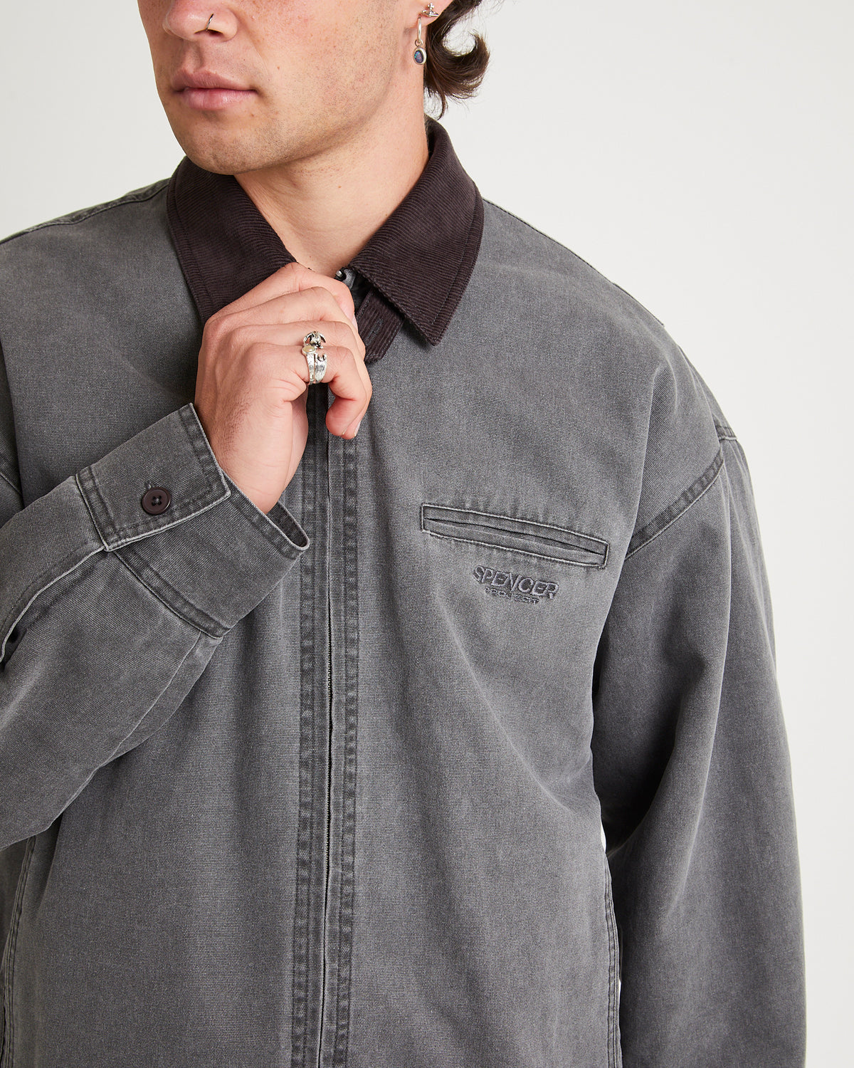 Memphis  Workwear Jacket BLACK