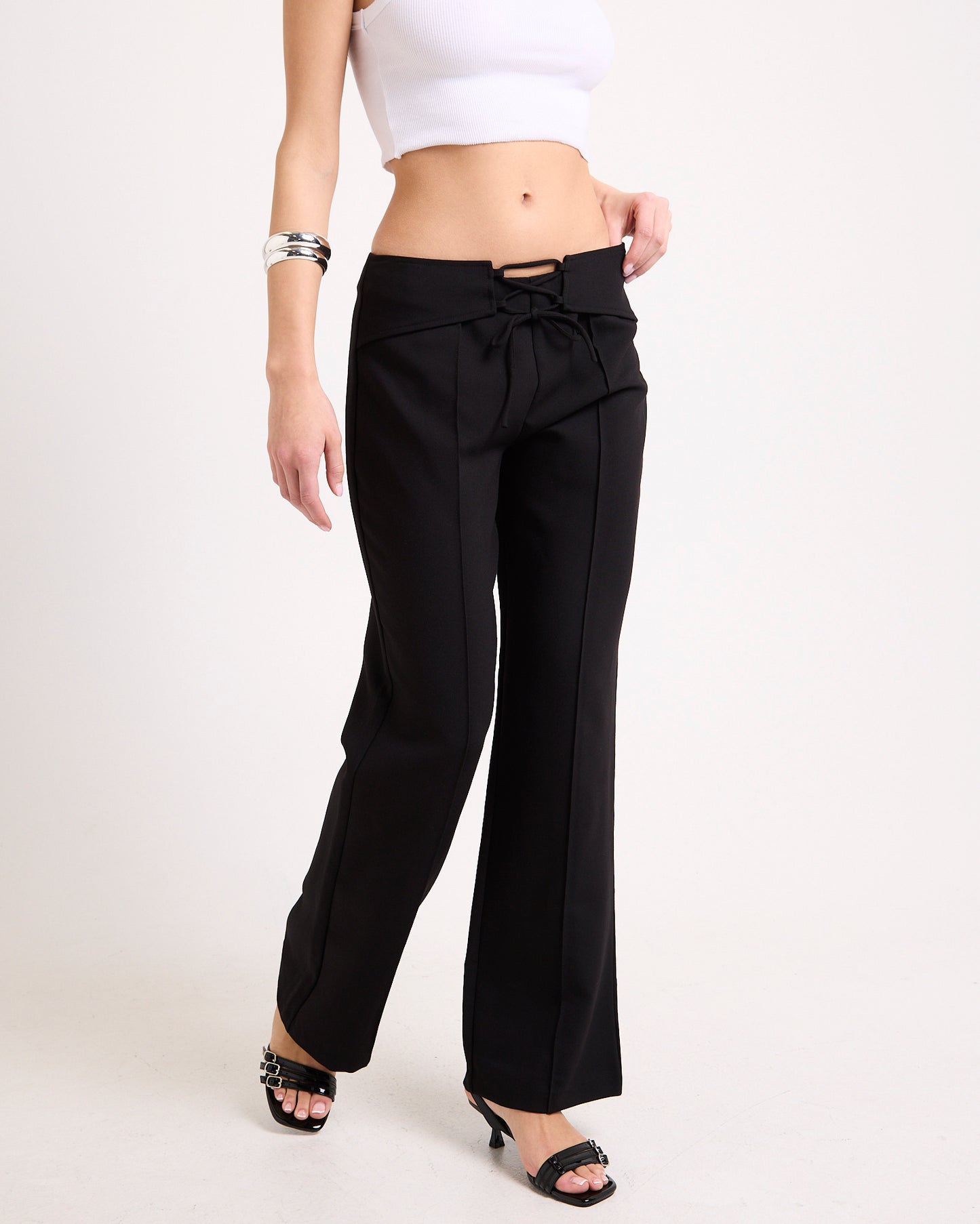 Piper Lace Up Pants