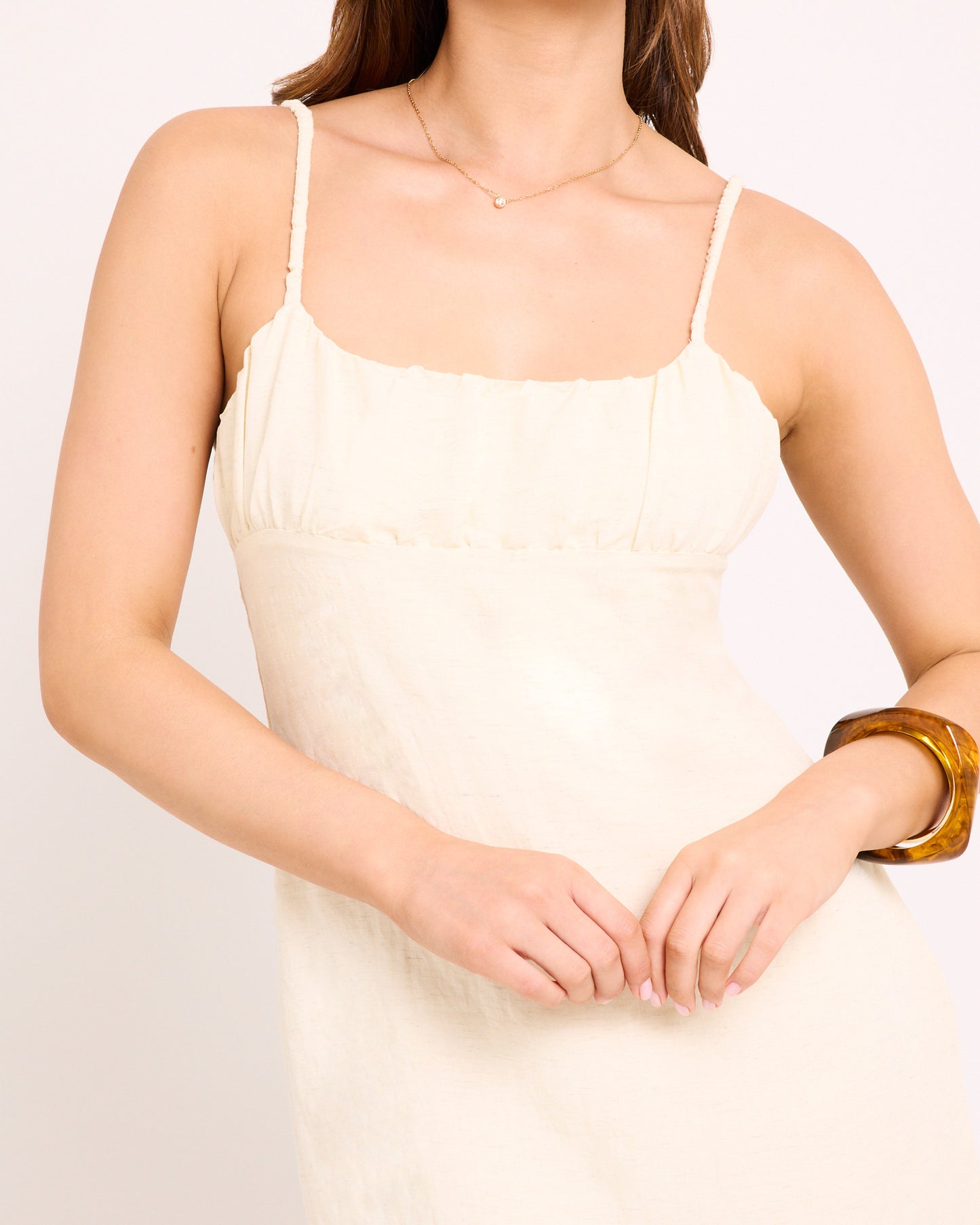 Riley Ruched Mini Dress