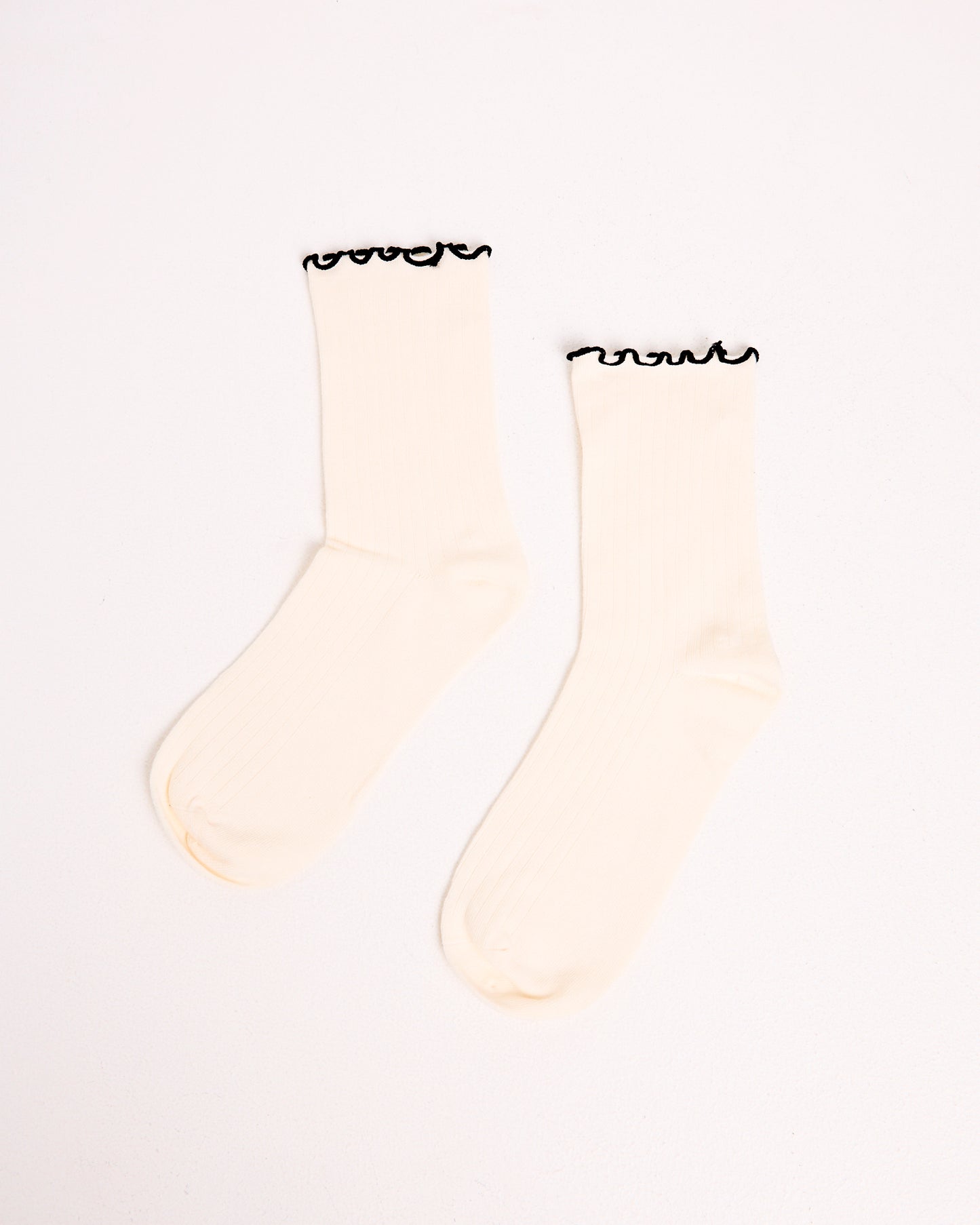 Frill Ribbed Socks 3 Pack