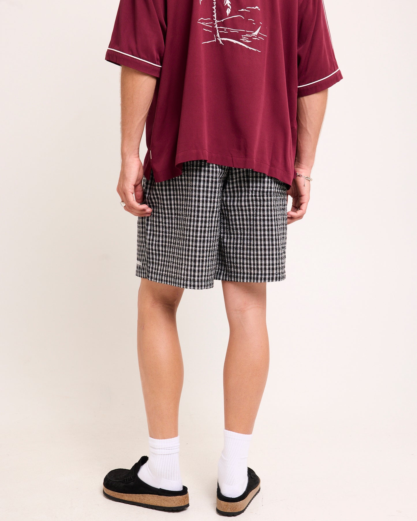 Welty Check Shorts