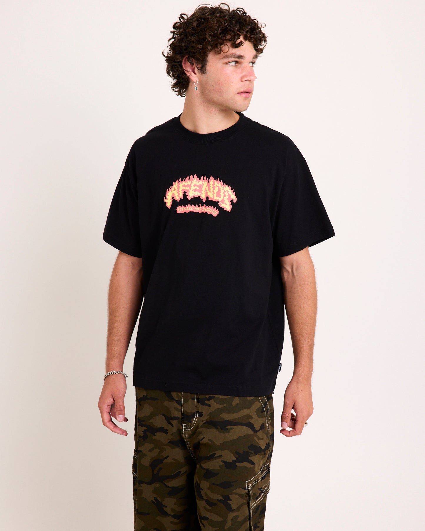 Flame On Boxy T-Shirt