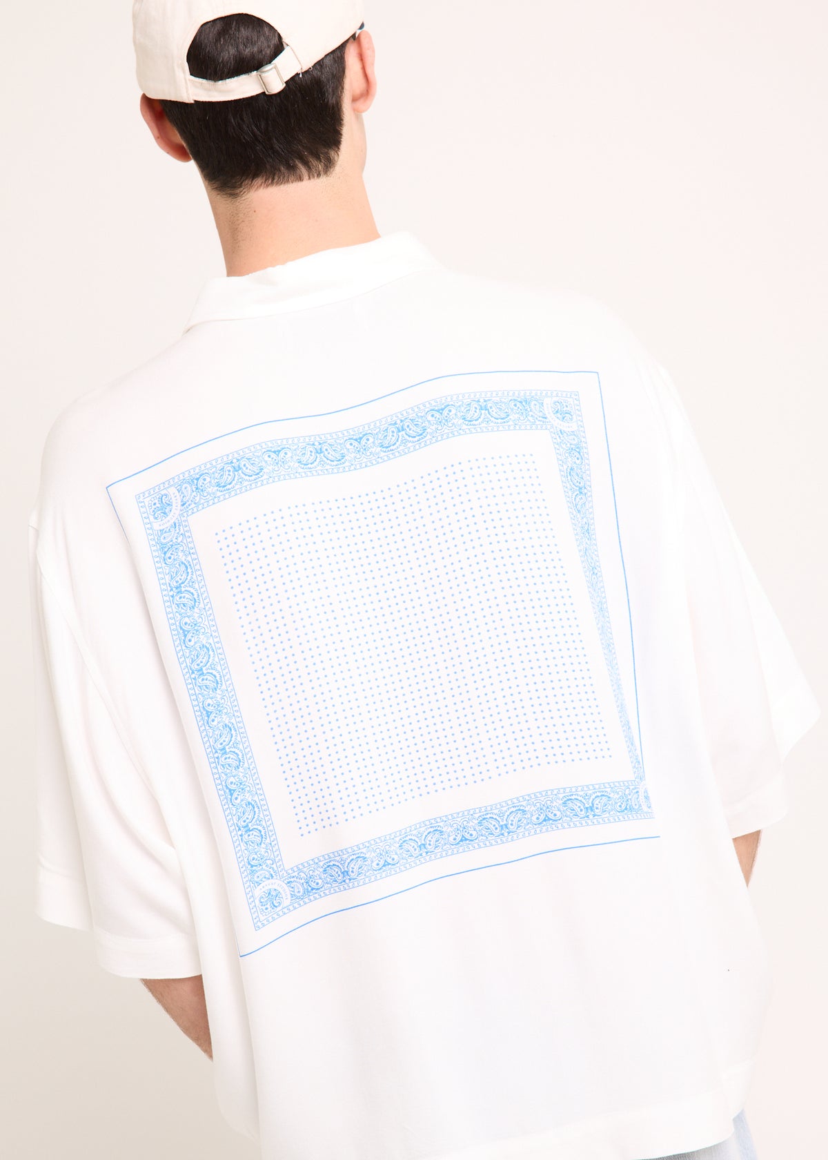 Sail Cropped Shirt WHITE