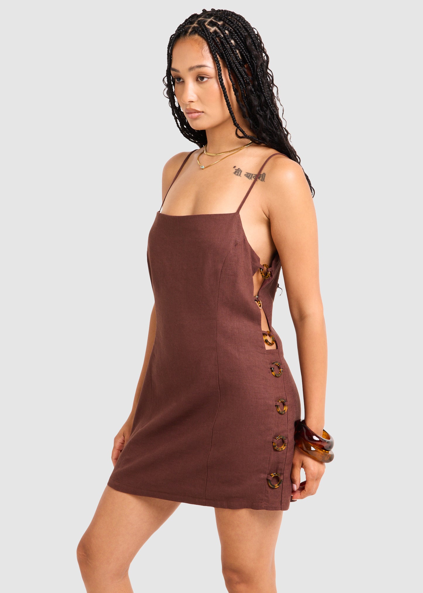 Luca Ring Mini Dress