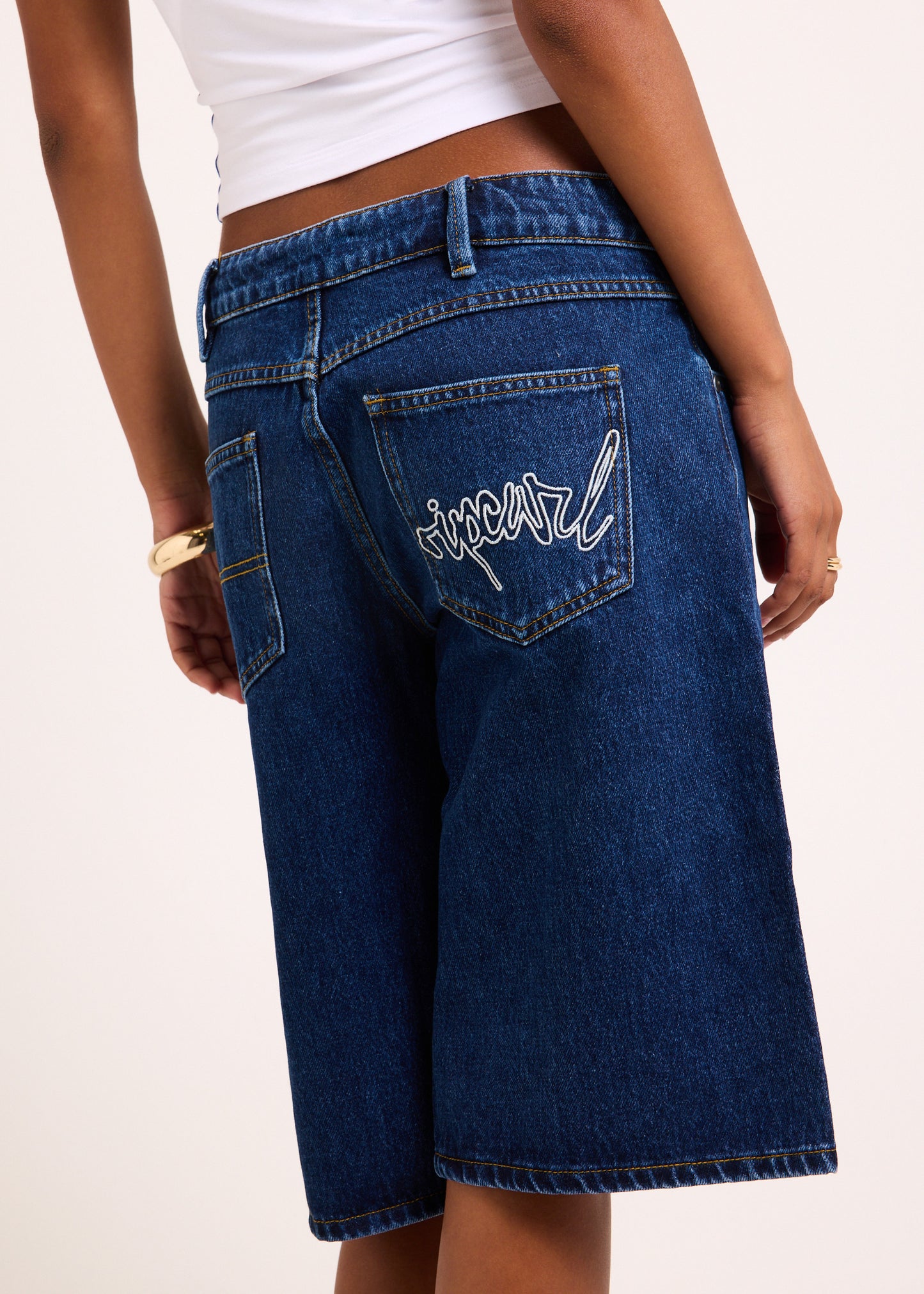 Archive Relaxed Denim Shorts