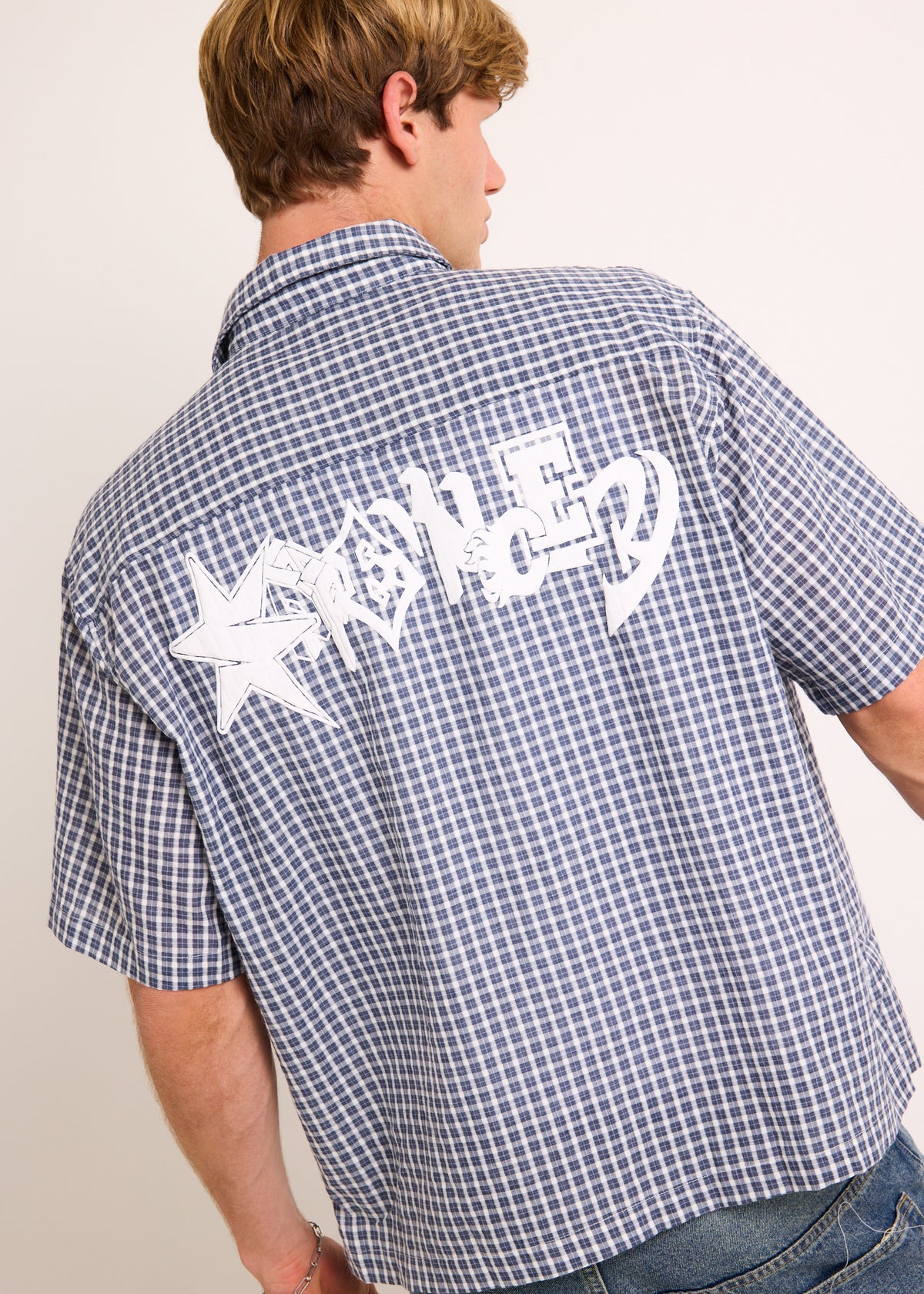 Logo Short Sleeve Shirt BLUE