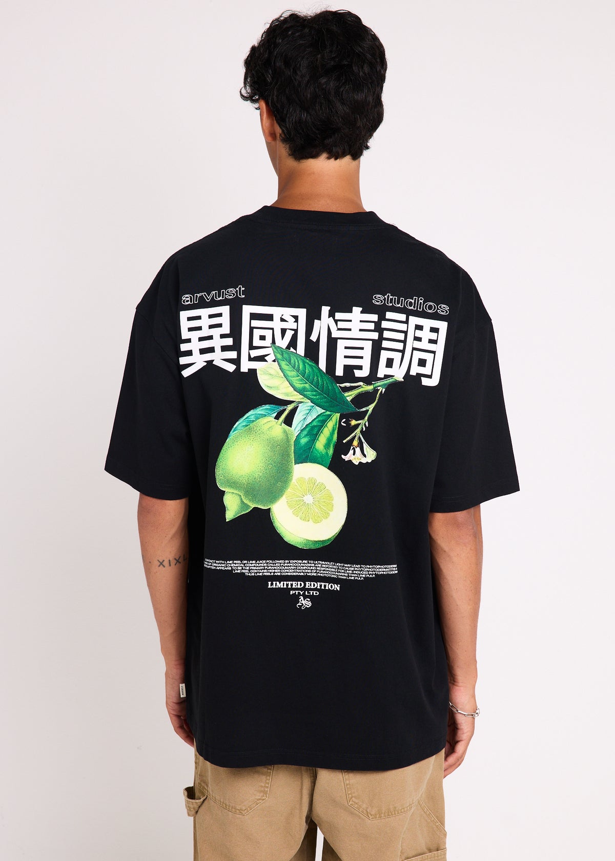 Rosebowl T-Shirt BLACK