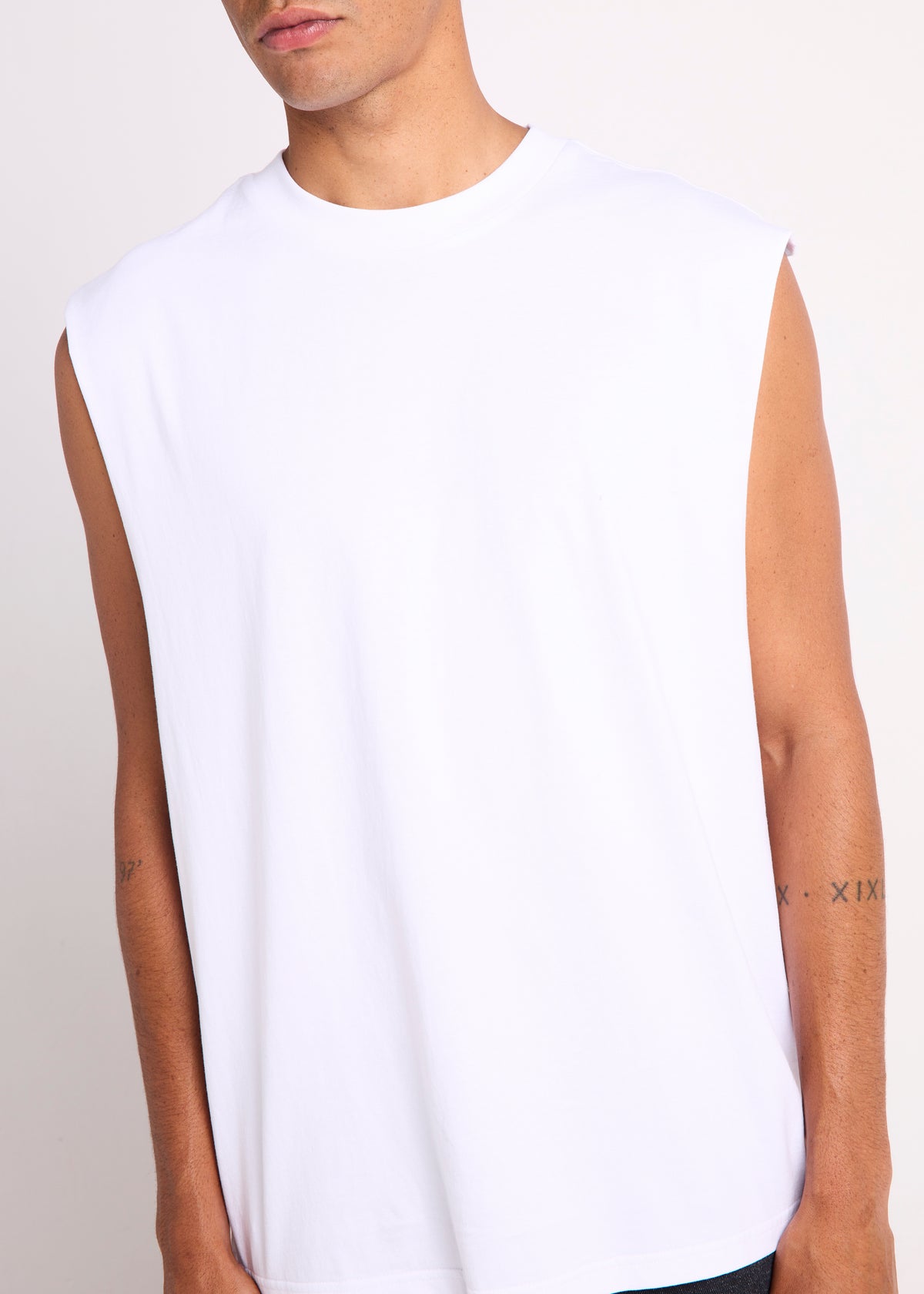 Muscle Tank Top WHITE