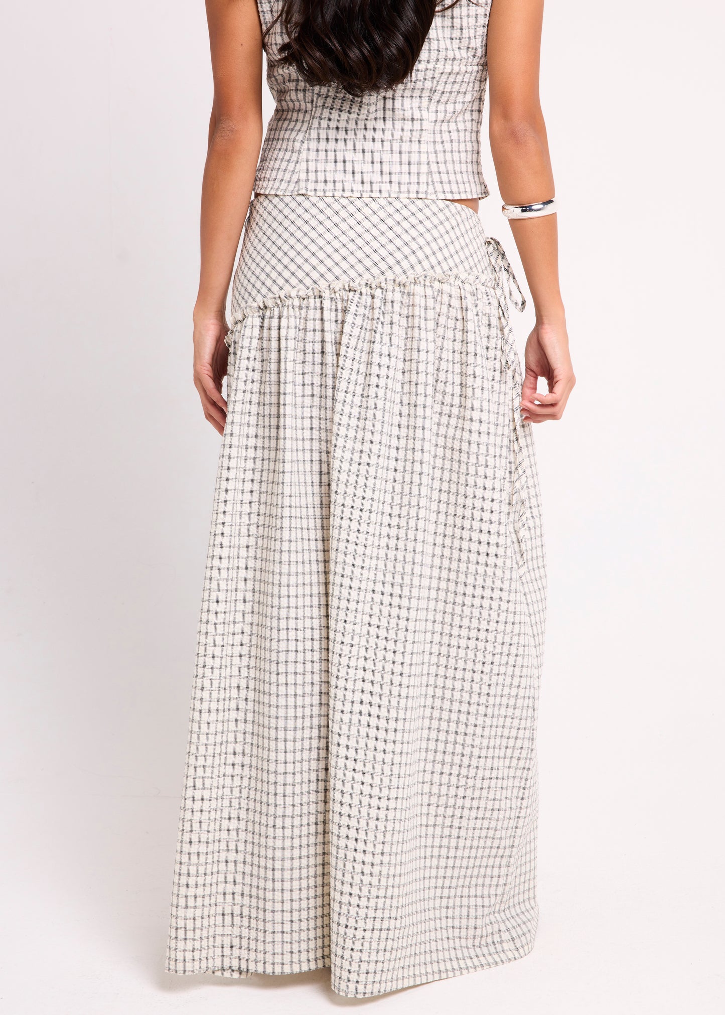 Freydis Check Skirt