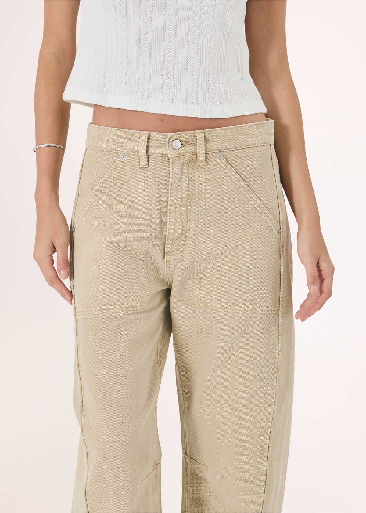 Arc Barrel Trade Jeans SAND