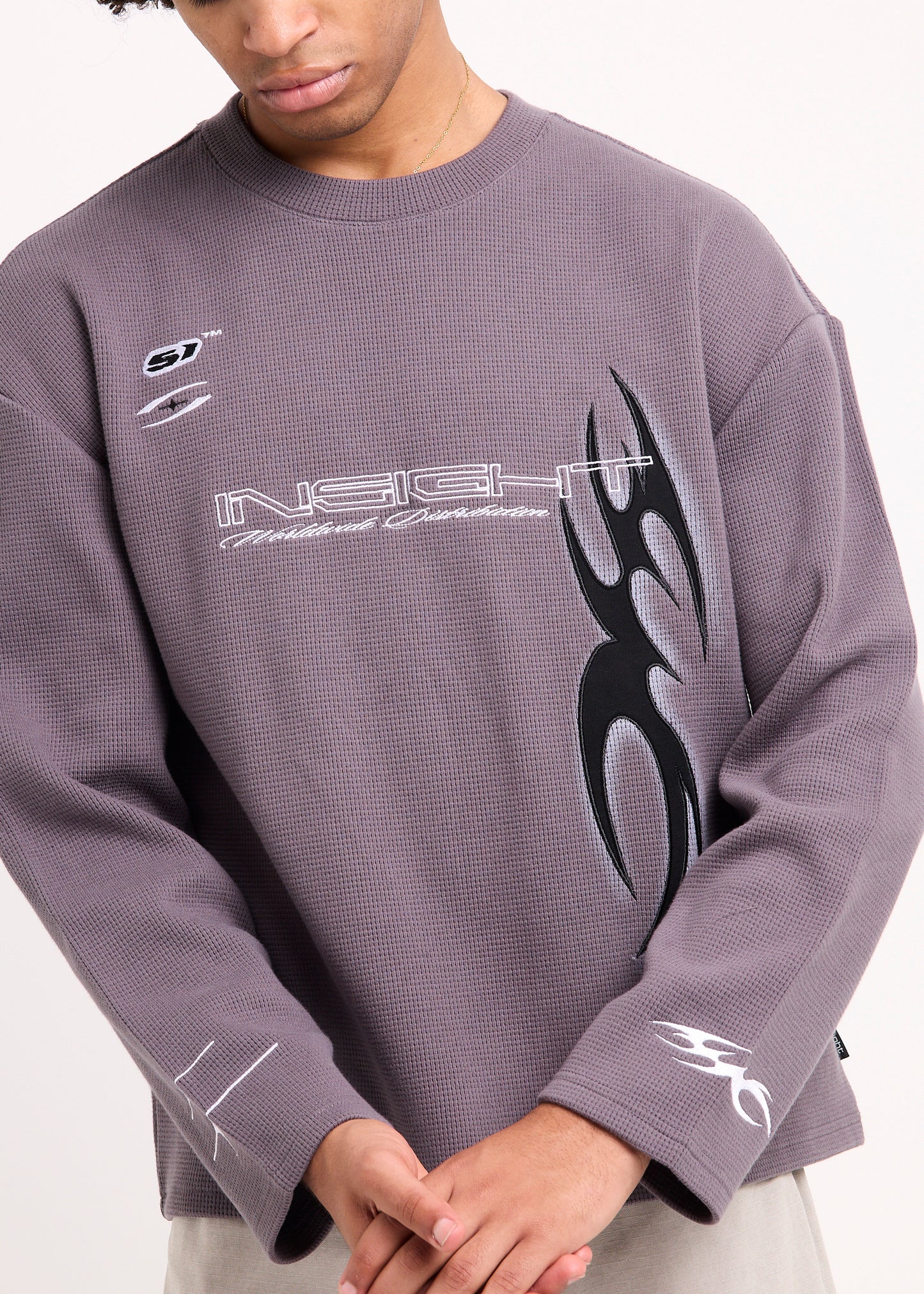 Mystics Waffle Knit Jumper
