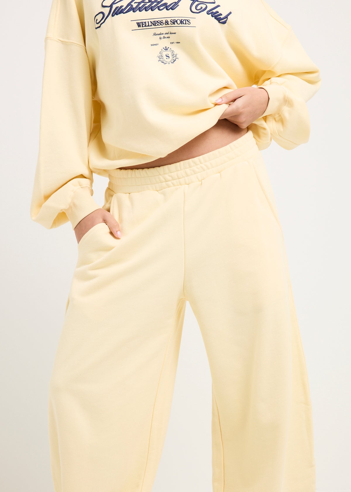 Recreation Barrel Pants LEMON