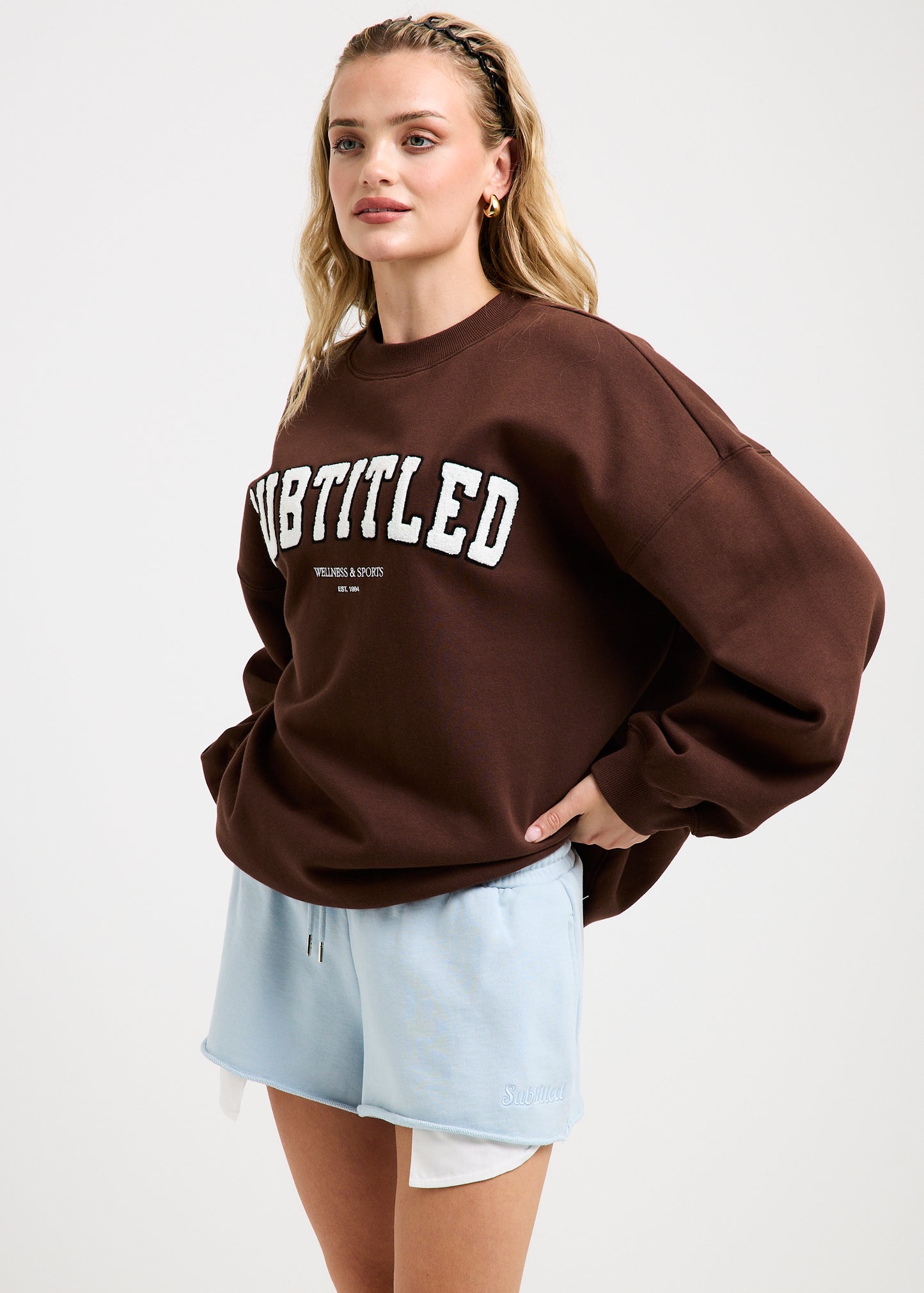 NYC Oversized Crew Neck Jumper