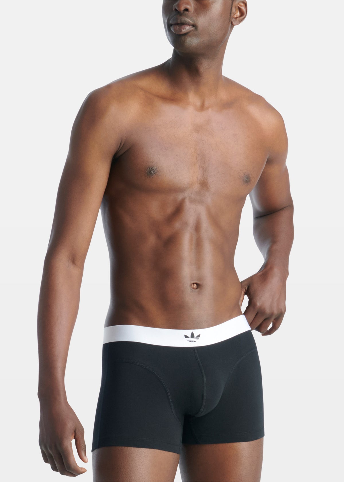Comfort Flex Cotton Trunk 2 Pairs BLACK