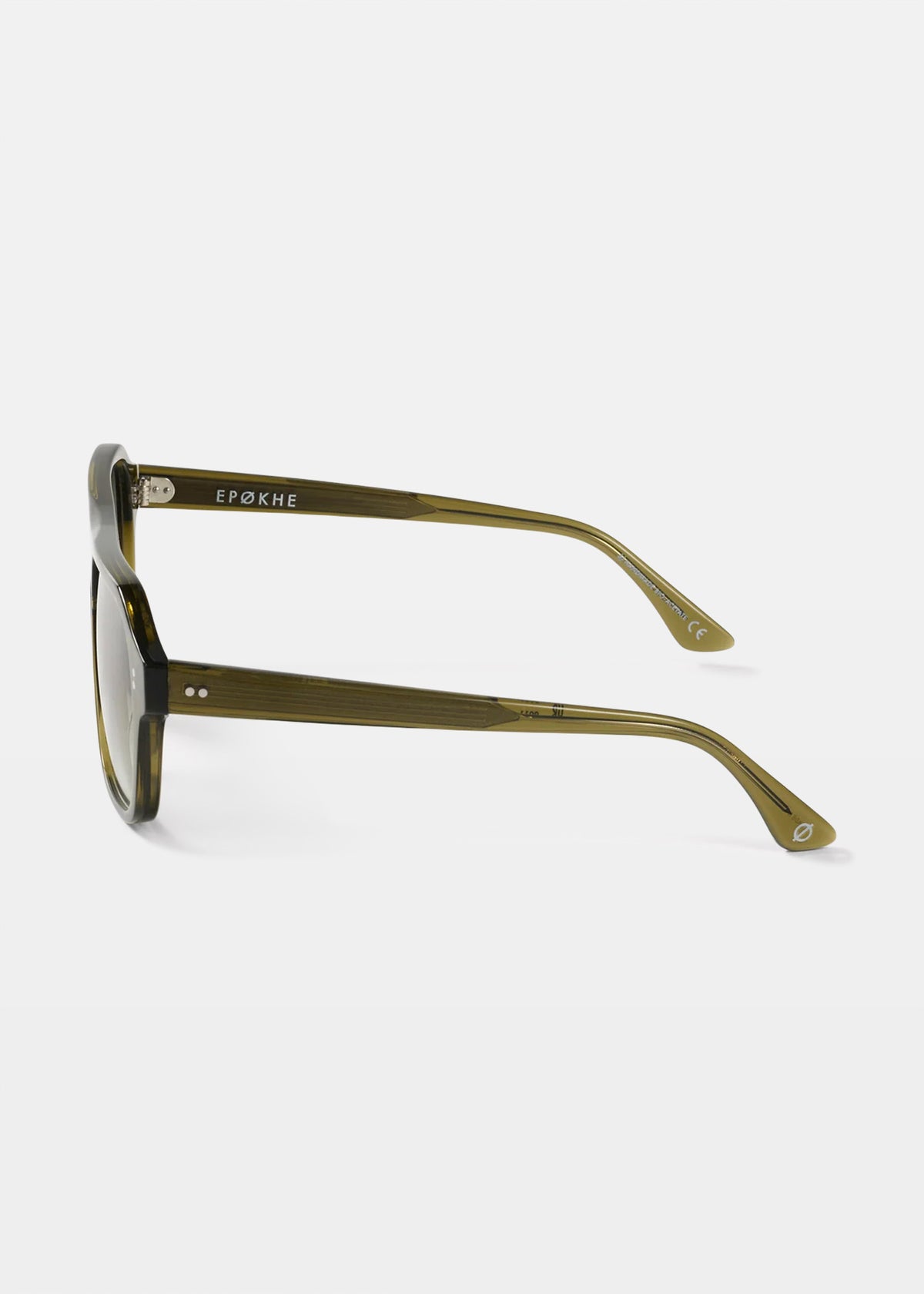 Pano Sunglasses Army Green Polished / Green Gradient