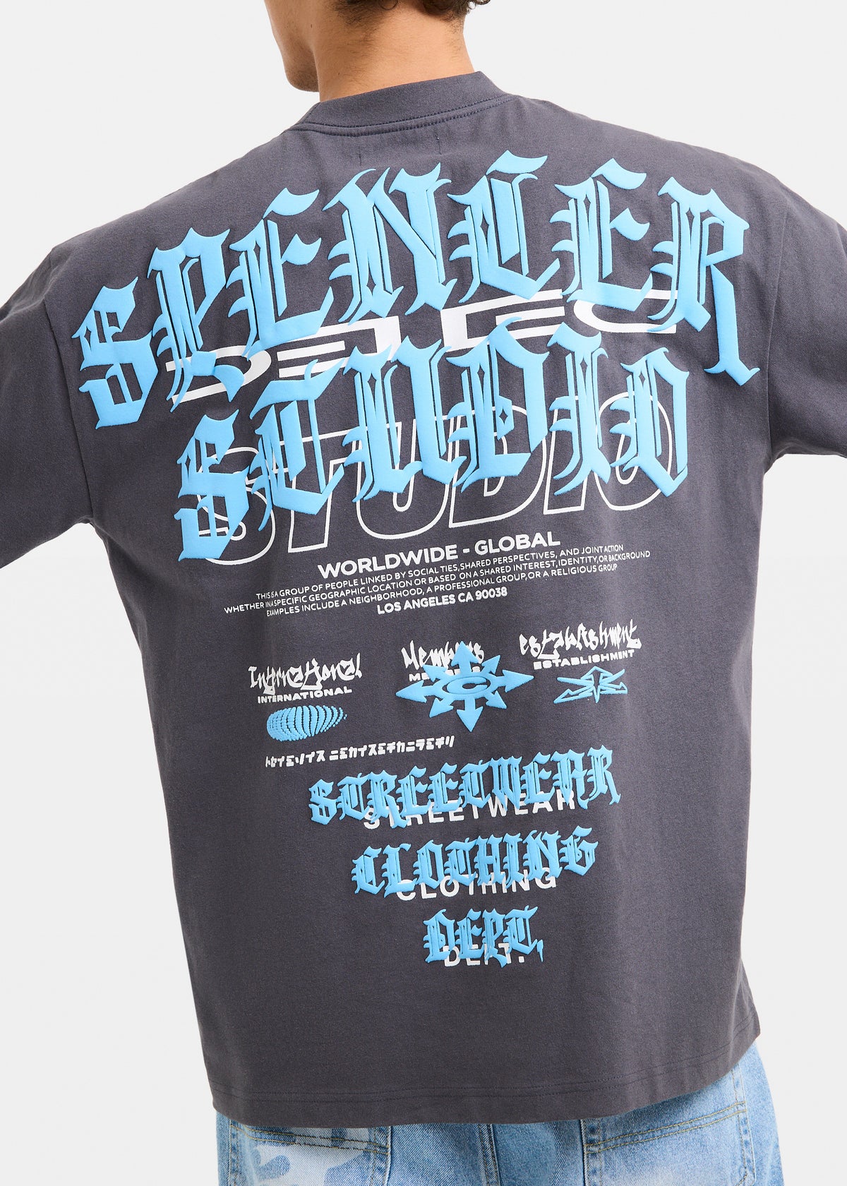 Action T-Shirt CHARCOAL