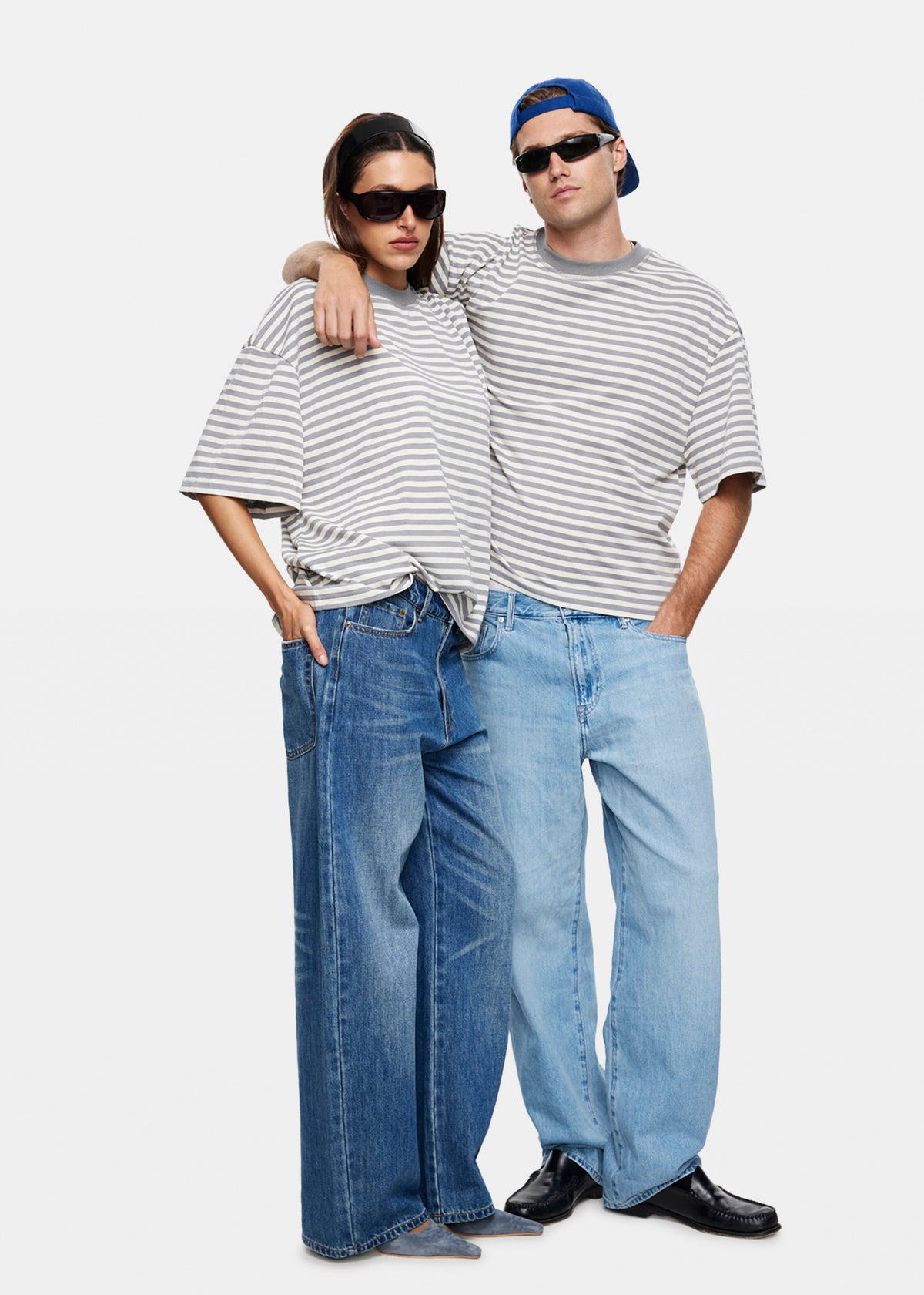 Bloom Short Sleeve T-Shirt ASH STRIPE