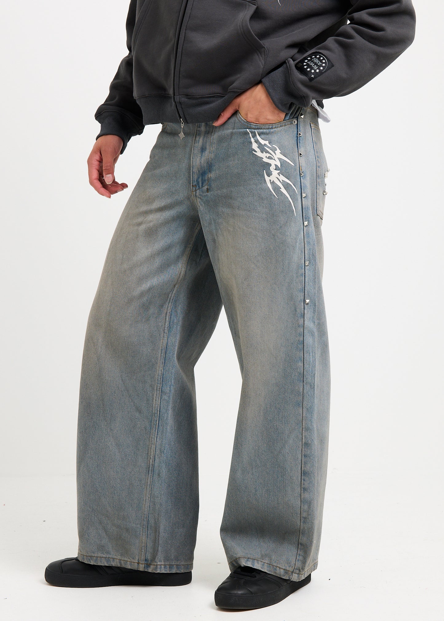 Reno Tribal Denim Jeans