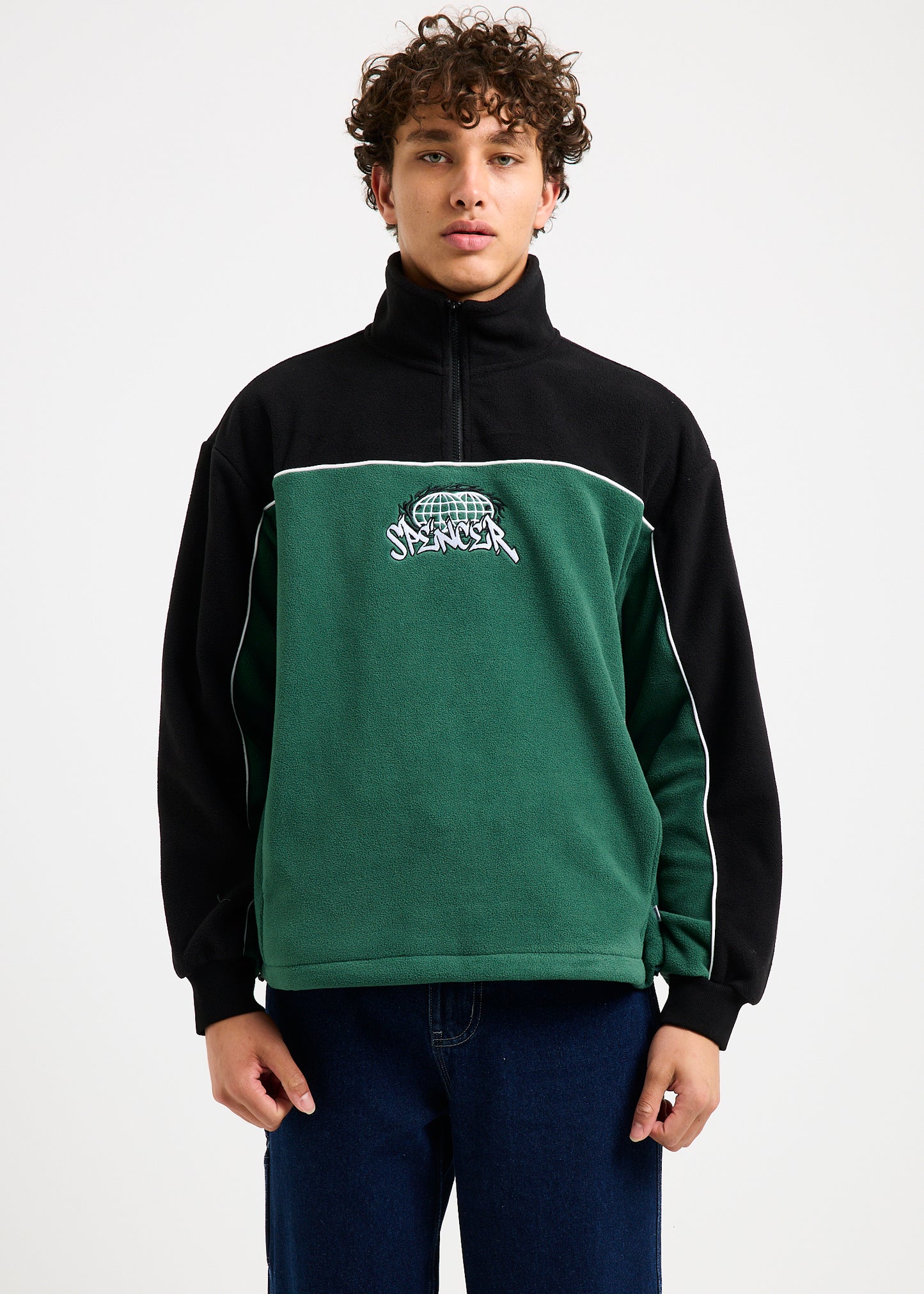 Span Quarter Zip